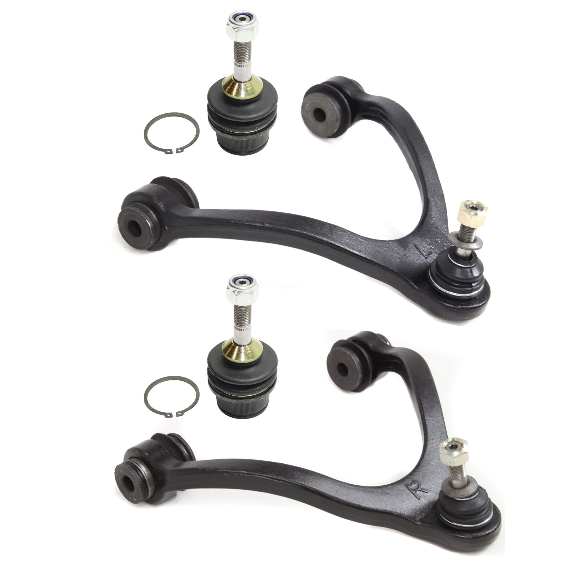 AM CROWN VICTORIA TOWN CAR GRAND MARQUIS 03-11 MARAUDER 03-04 FRONT CONTROL ARM KIT RH AND LH w ball joint s 4 pc Kit with Ball Joint SKU KIT 091016-02 OEM 104381-2601577-5001118-5051309