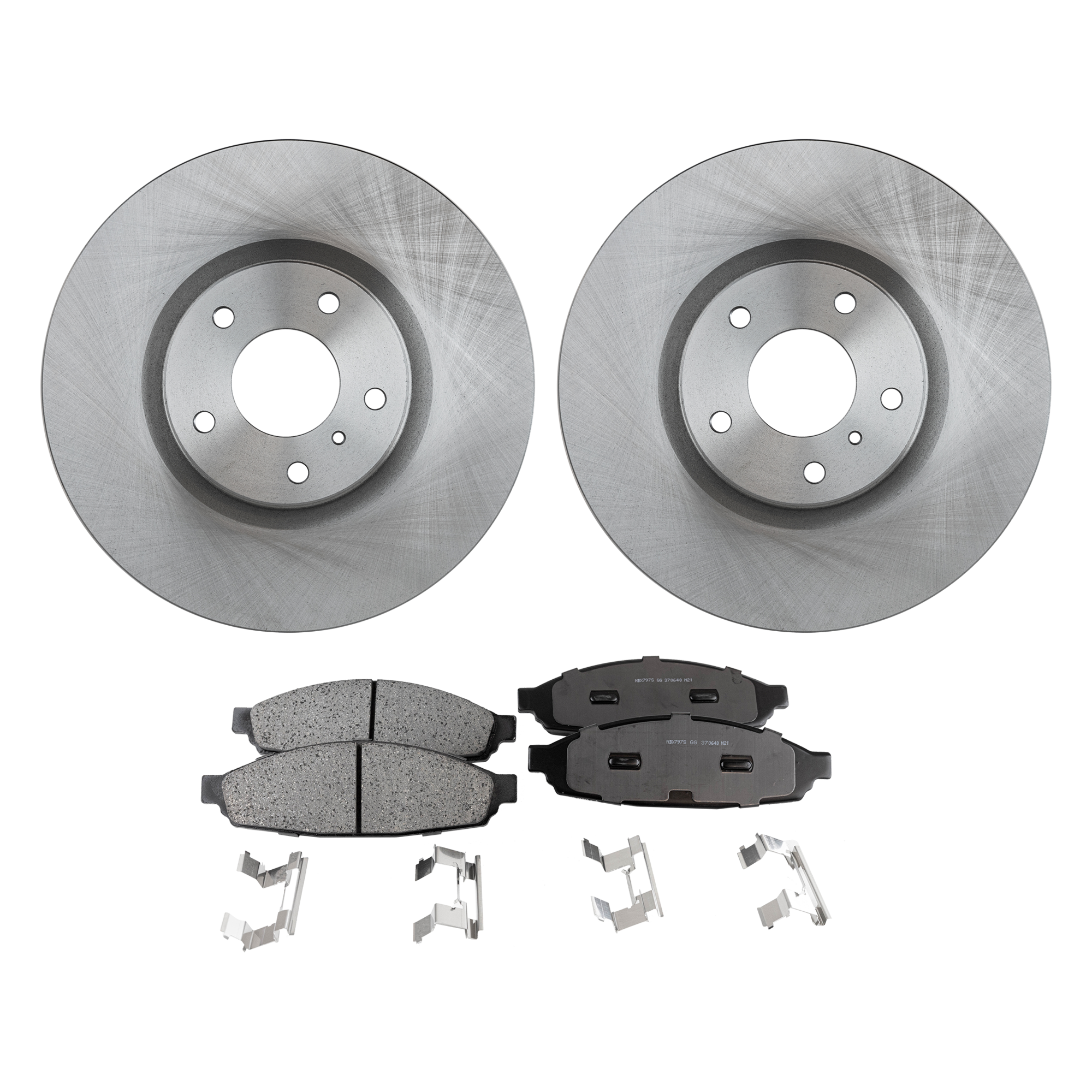 AM AVIATOR 03-05 FRONT BRAKE DISC AND PAD KIT 4 pc kit SKU KIT 091121-1427 OEM 54115-48880166-60055007-54115G