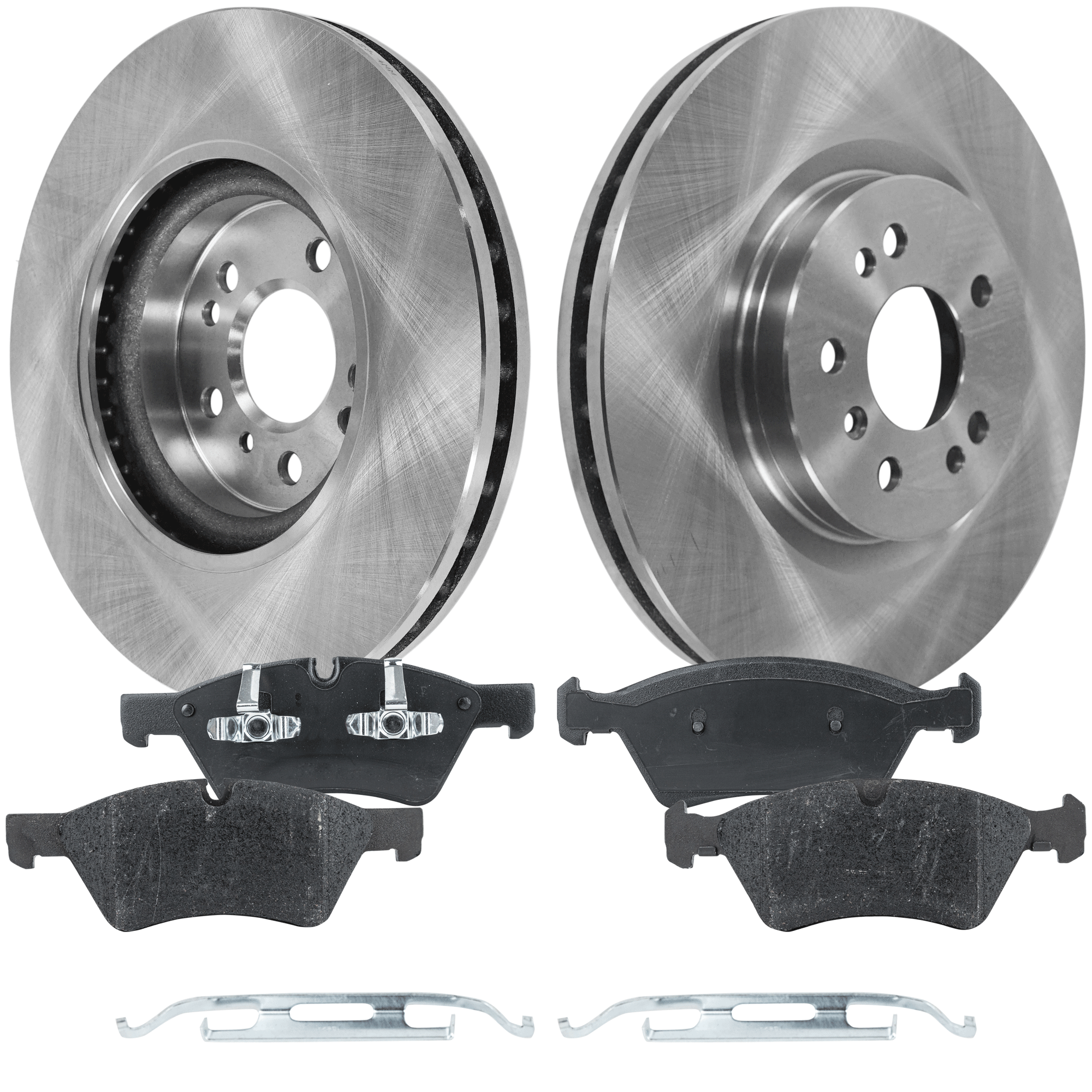 AM GL CLASS 07-08 ML CLASS 06-11 FRONT BRAKE DISC AND PAD KIT 4 pc kit SKU KIT 091121-1465 OEM 1644210412-1644211312-16442111