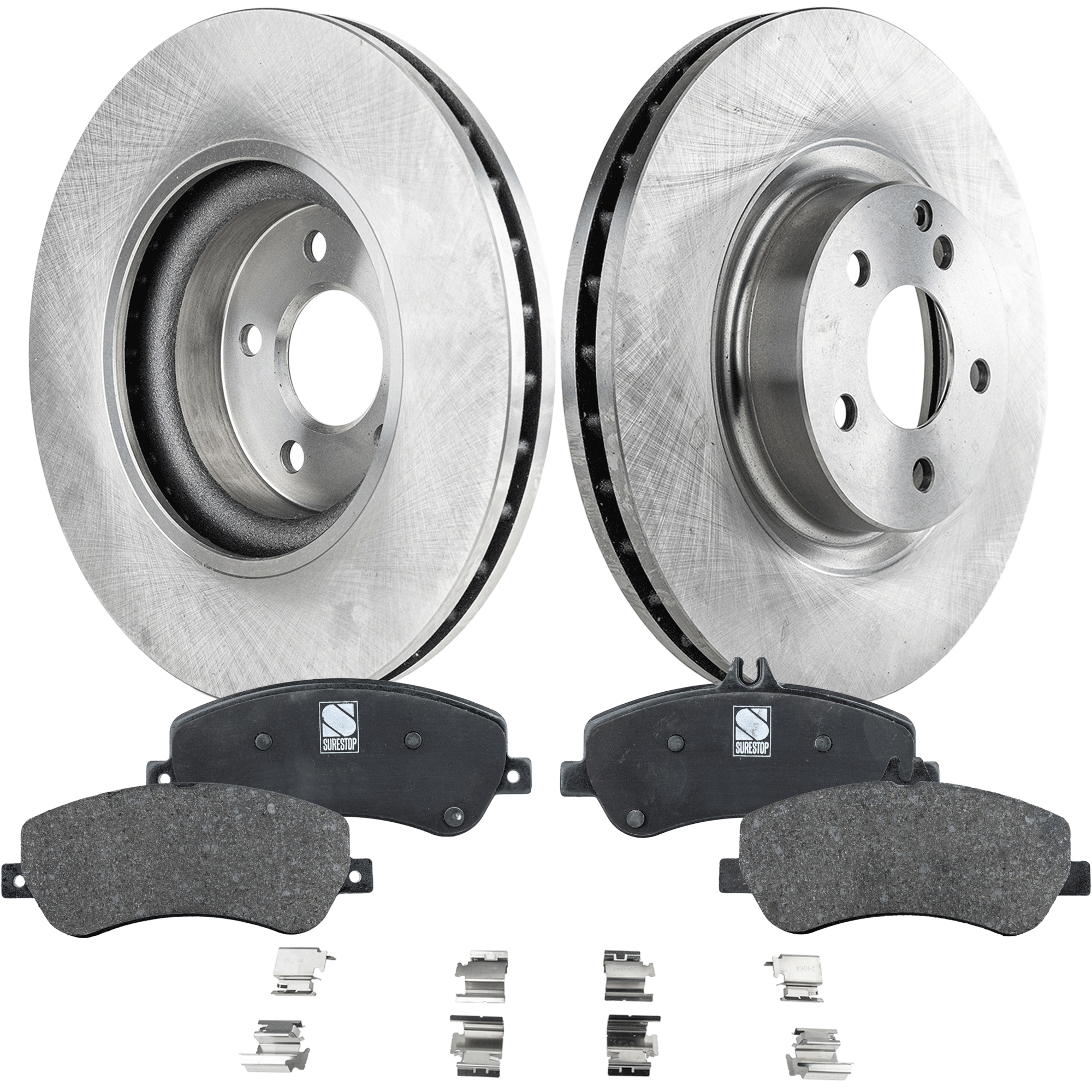 AM GLK350-10-15 GLK250-13-15 FRONT BRAKE DISC AND PAD KIT 2 Wheel Set SKU KIT 091121-1469 OEM 45481-850439-60063127-980537R