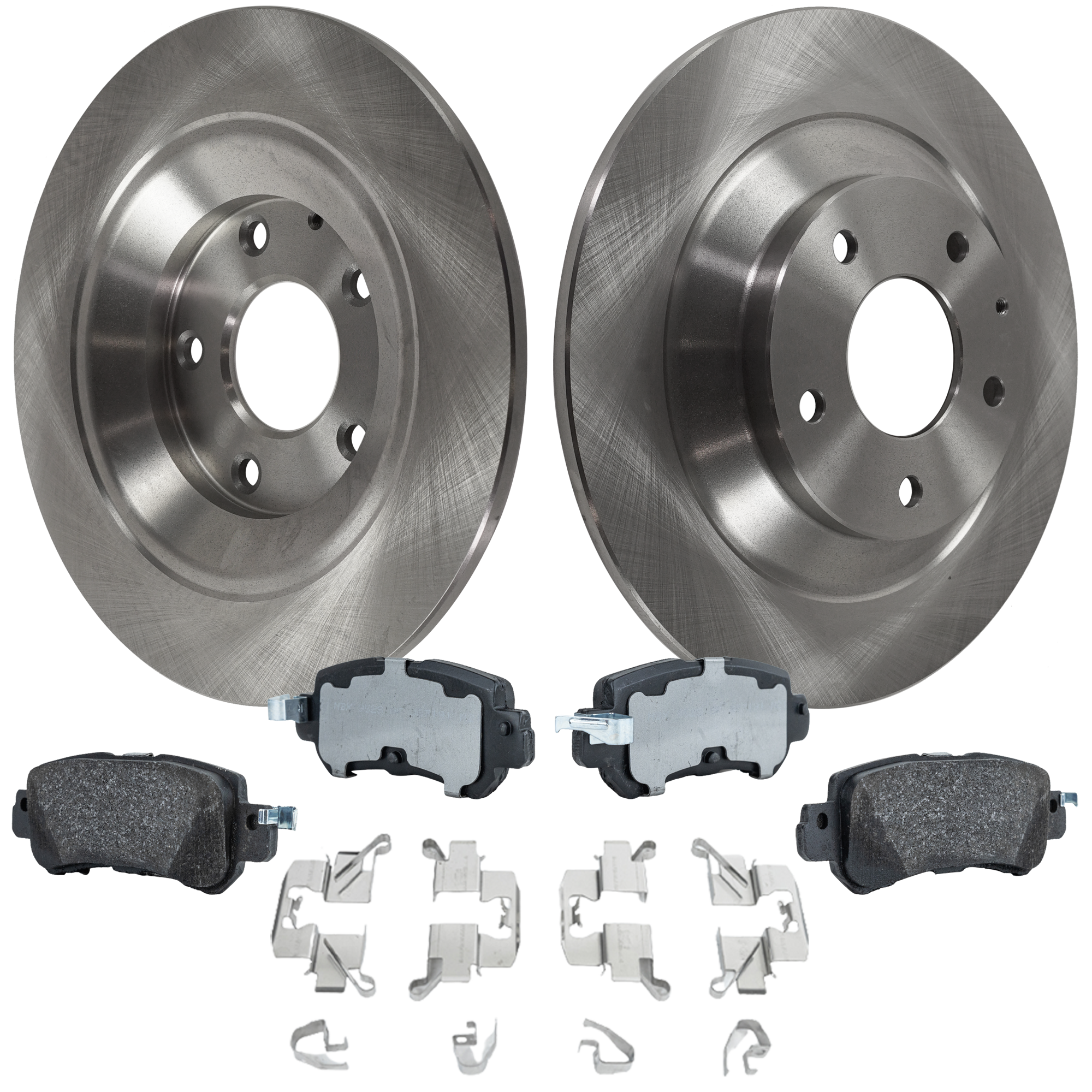 AM CX 5-13-15 REAR BRAKE DISC AND PAD KIT 4 pc kit SKU KIT 091121-1494 OEM K01126251A DAY32648ZA K0Y12648