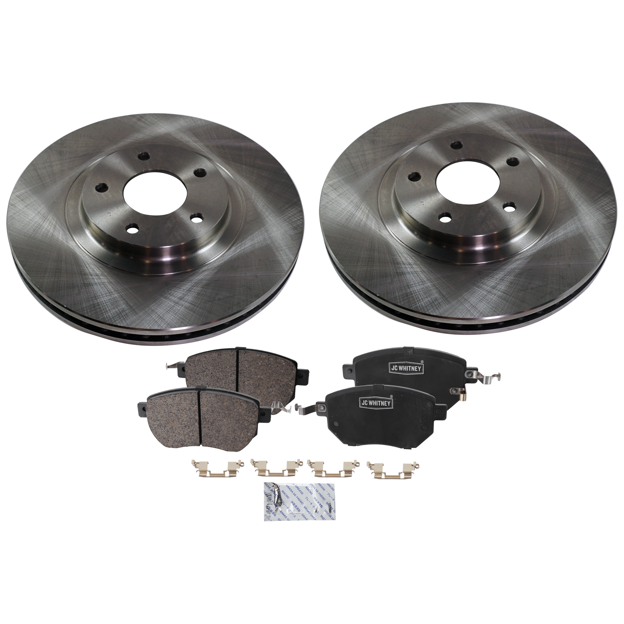 AM MAXIMA 04-05 MURANO 03-04 FRONT BRAKE DISC AND PAD KIT 4 pc kit SKU KIT 091121-1601 OEM 40206ZA500-40206CA000 D0206ZA5