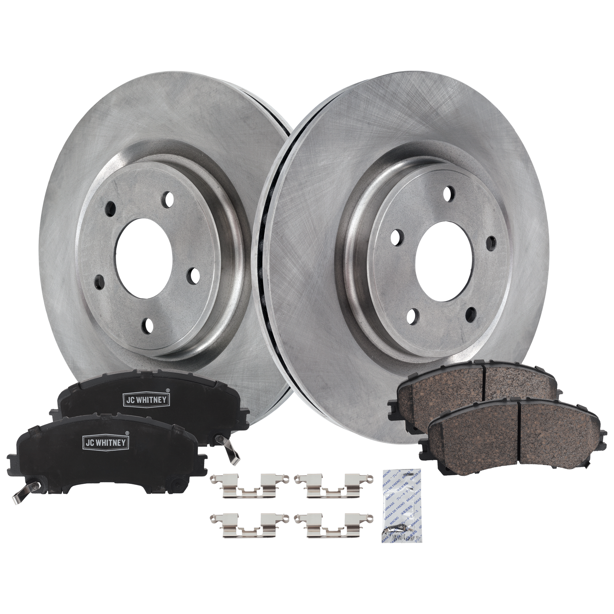 AM ROGUE 14-17 FRONT BRAKE DISC AND PAD KIT 4 pc kit SKU KIT 091121-1610 OEM 44820-850375-60067104-981779R