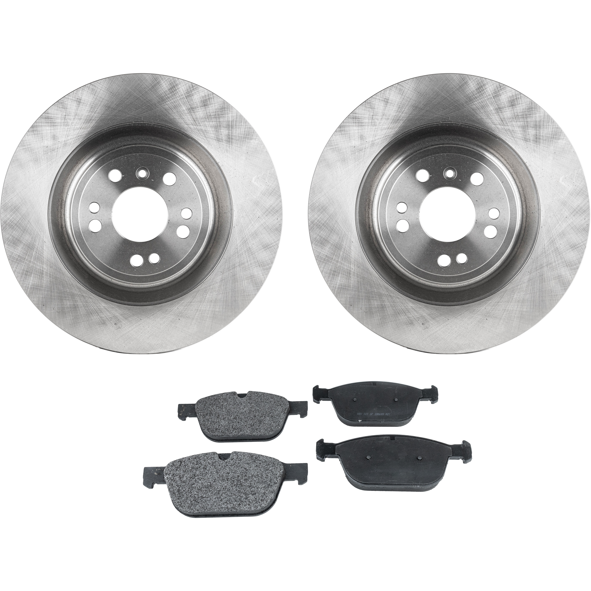 AM XC60-10-15 FRONT BRAKE DISC AND PAD KIT 2 Wheel Set SKU KIT 091121-1614 OEM 31277342-307939430-312773340