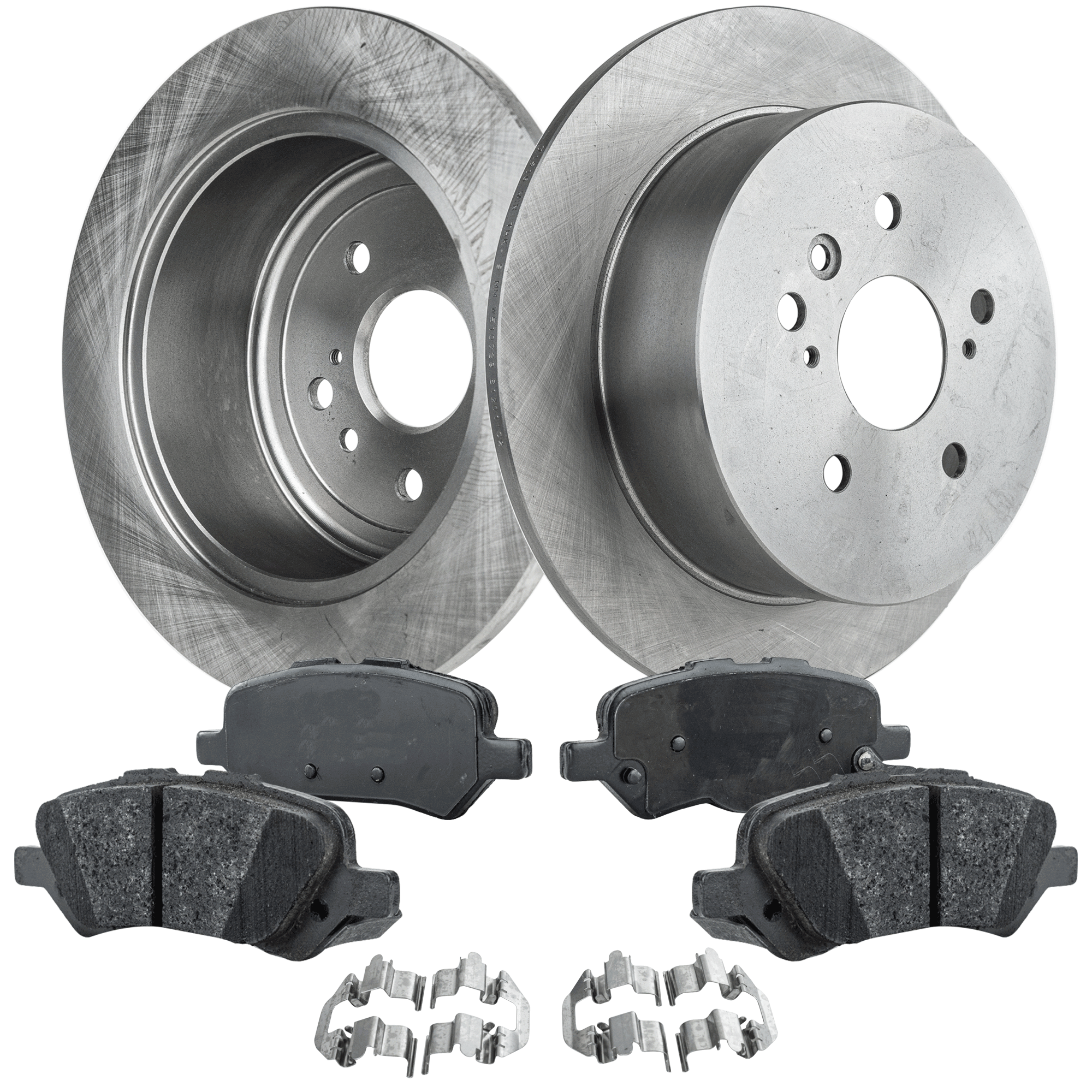 AM VENZA 09-15 REAR BRAKE DISC AND PAD KIT 2 Wheel Set SKU KIT 091121-1662 OEM 31-532-446-450-833-400-000-000-000