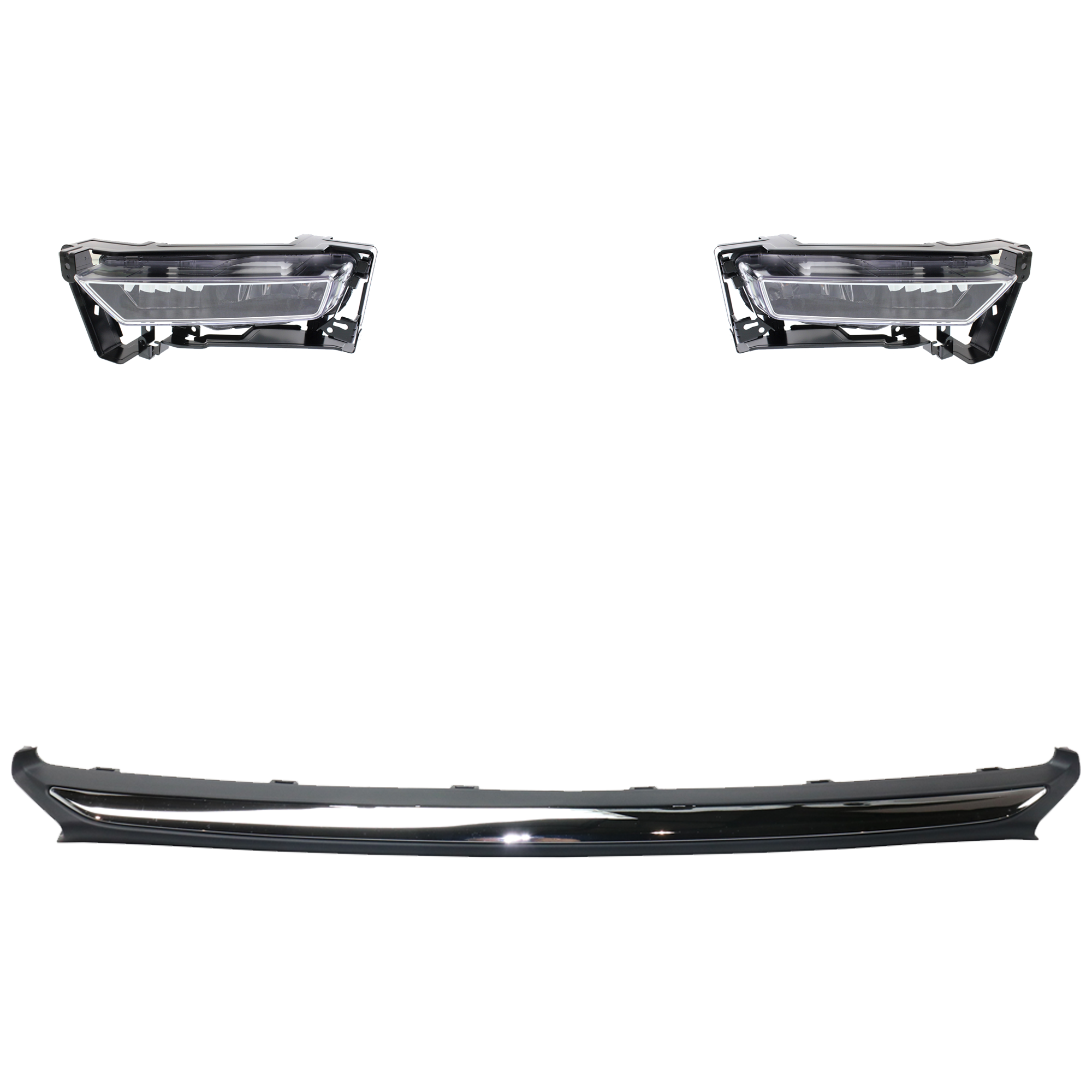 AM ACCORD 13-13 FOG LAMP RH AND LH 3 Pc kit Assembly Halogen with Valance SKU KIT 091523-113 Partslink HO2592132 HO2592138 HO2593132 HO2593138 HO1095118 OEM 33900T2AA01-33900T2AA11-33950T