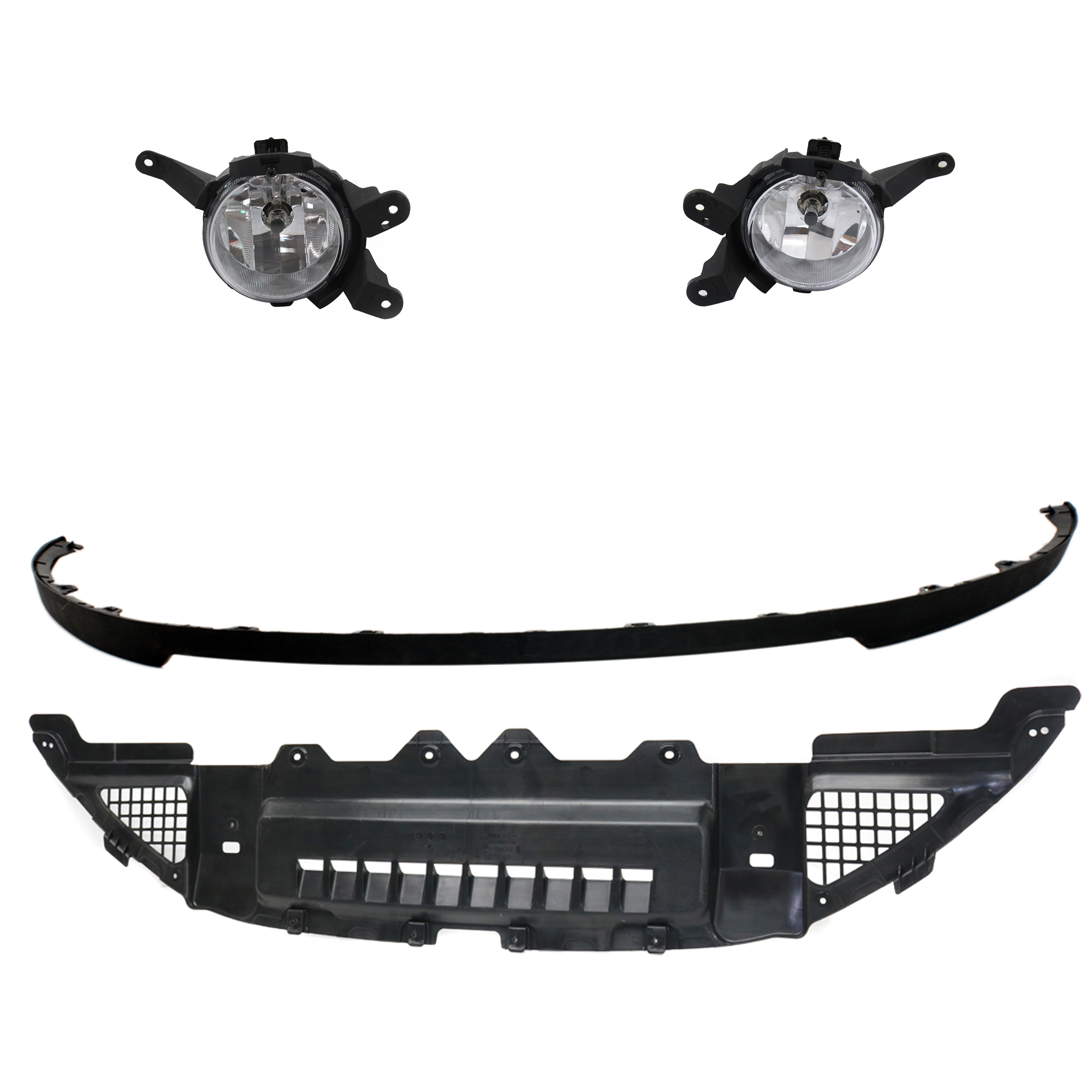 AM CRUZE 11-15 CRUZE LIMITED 16-16 FOG LAMP RH AND LH 4 Pc kit Assembly Halogen with Valances SKU KIT 091523-197 Partslink GM2592300 GM2593300 GM1228149 GM1093102 OEM 95169824-95169825-95212249-968