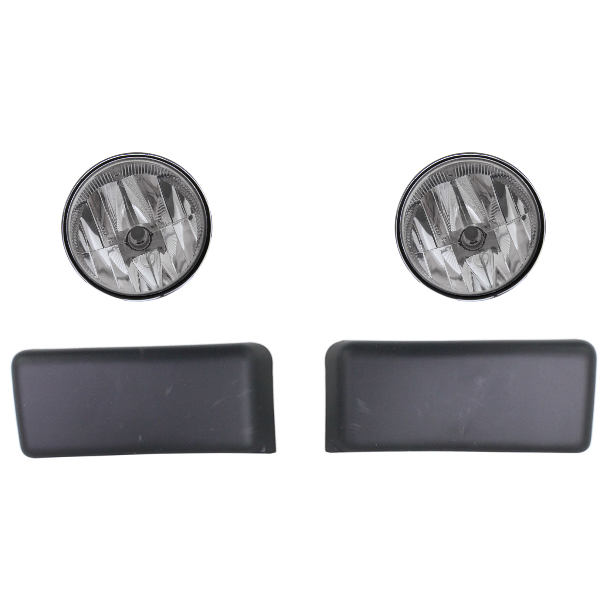 AM F 150-11-14 FOG LAMP RH AND LH 4 pc Kit with bulb s SKU KIT 091523-285 Partslink FO1053100 OEM BL3Z15200A PFM 9L3Z17E810B