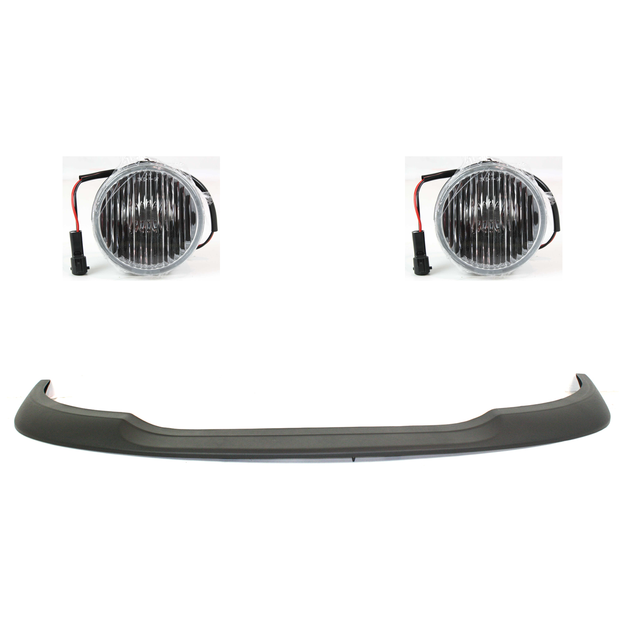 AM F 150-99-00 FOG LAMP RH AND LH 3 Pc kit with bulb s SKU KIT 091523-299 Partslink FO2592110 FO1057288 OEM F67Z15200AA XL3Z17K833AAA