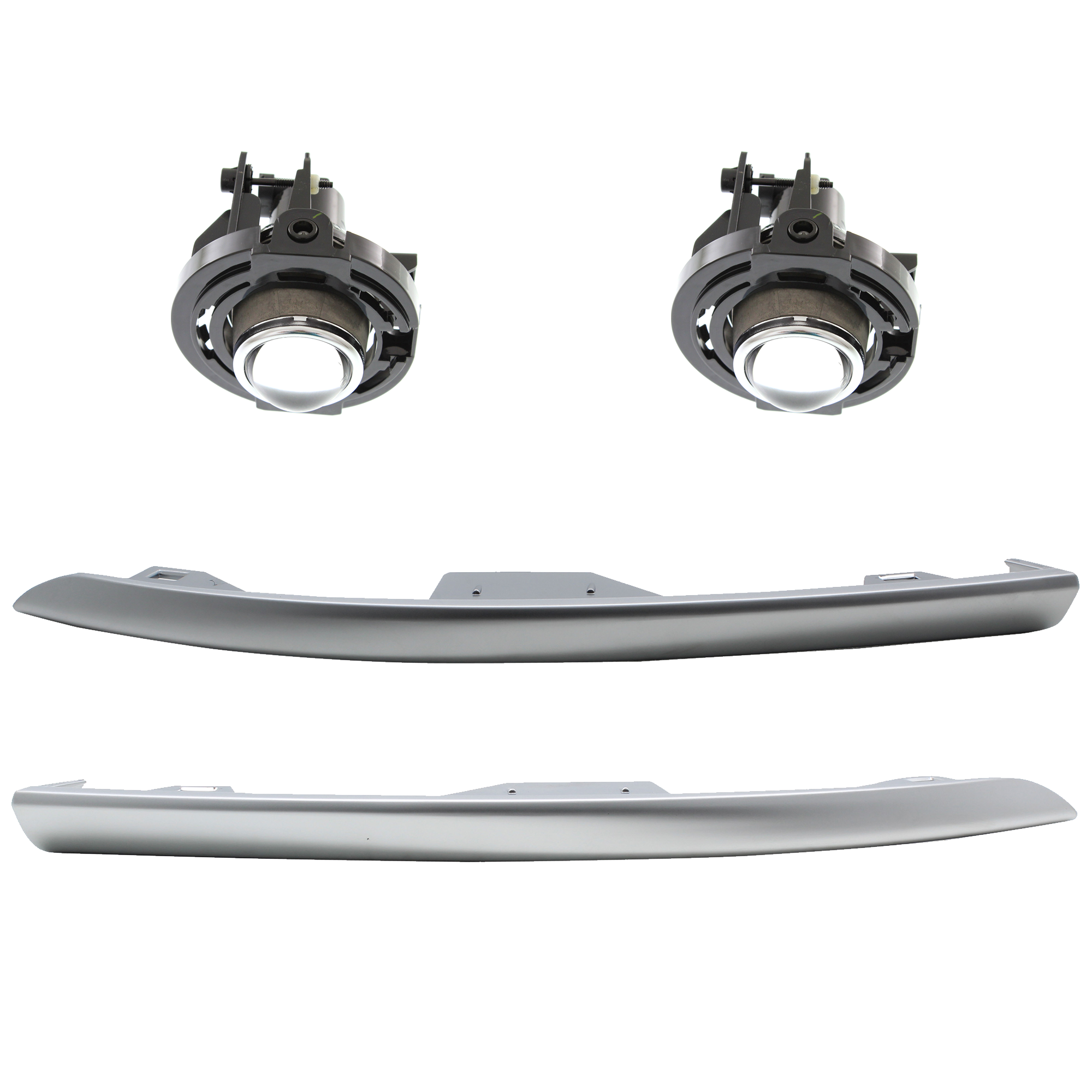 AM GRAND CHEROKEE 17-21 FOG LAMP RH AND LH 4 Pc kit with bulb s SKU KIT 091523-321 Partslink CH1046118 CH1047118 OEM 5182021AB PFM 5XM07SZ0AA 5XM06