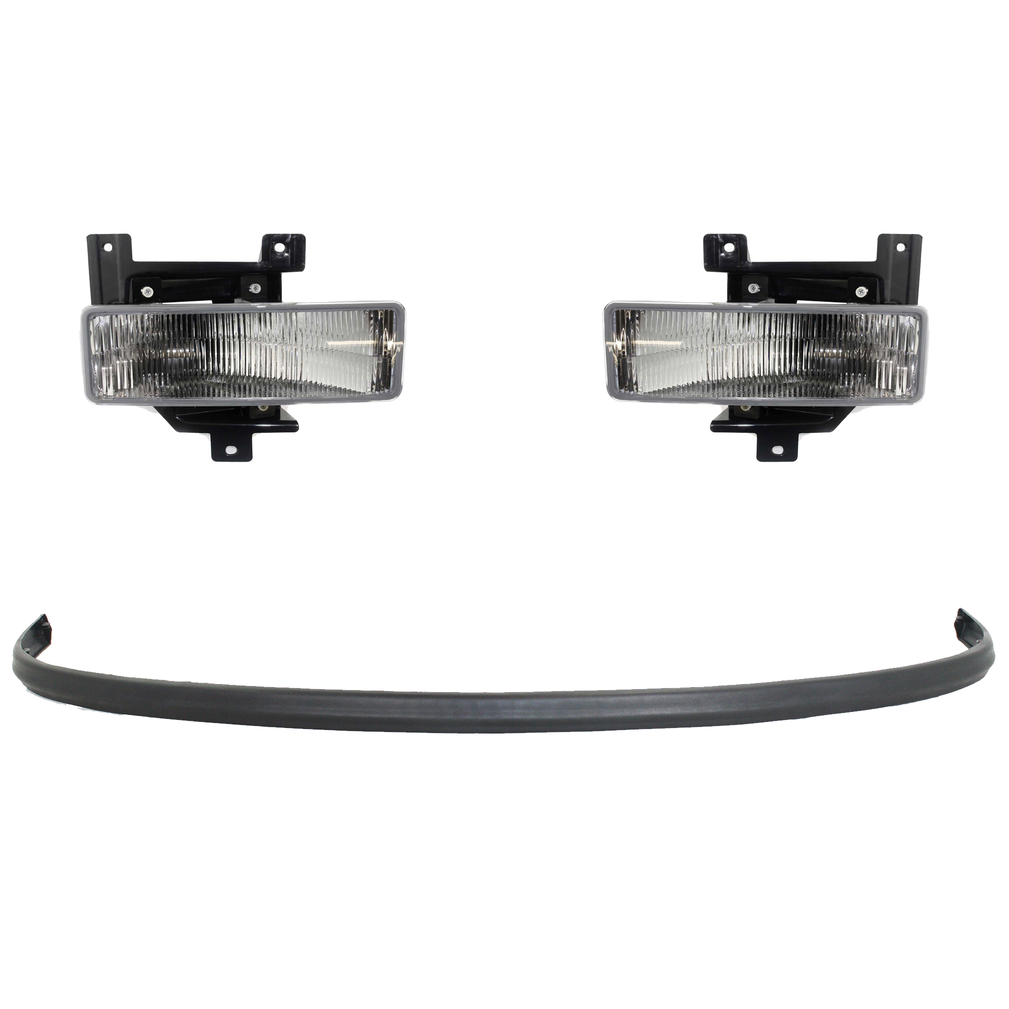 AM F 150-97-98 F 250-97-98 FOG LAMP RH AND LH 3 Pc kit Assembly SKU KIT 091523-341 Partslink FO2592114 FO2593114 FO1057284 OEM F75Z15A254BB F75Z15A255BB F75Z