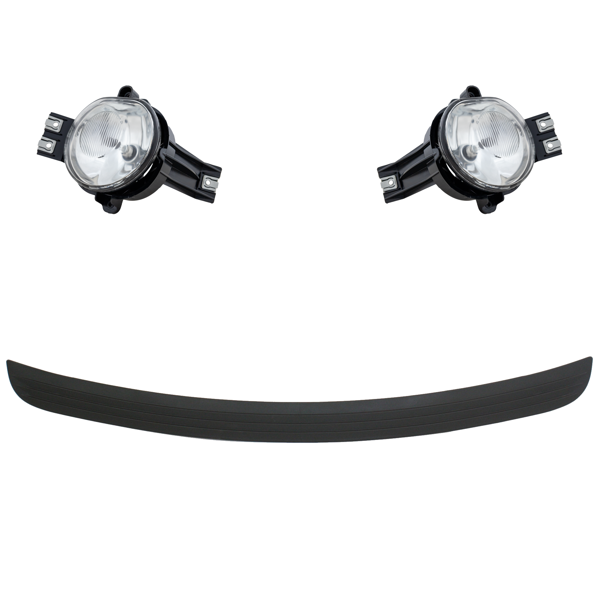 AM RAM 1500-02-05 RAM 3500-03-05 FOG LAMP RH AND LH 3 Pc kit Assembly SKU KIT 091523-348 Partslink CH2592121 CH2593121 CH1019102 OEM 55077474AE 55077475AE 55077342