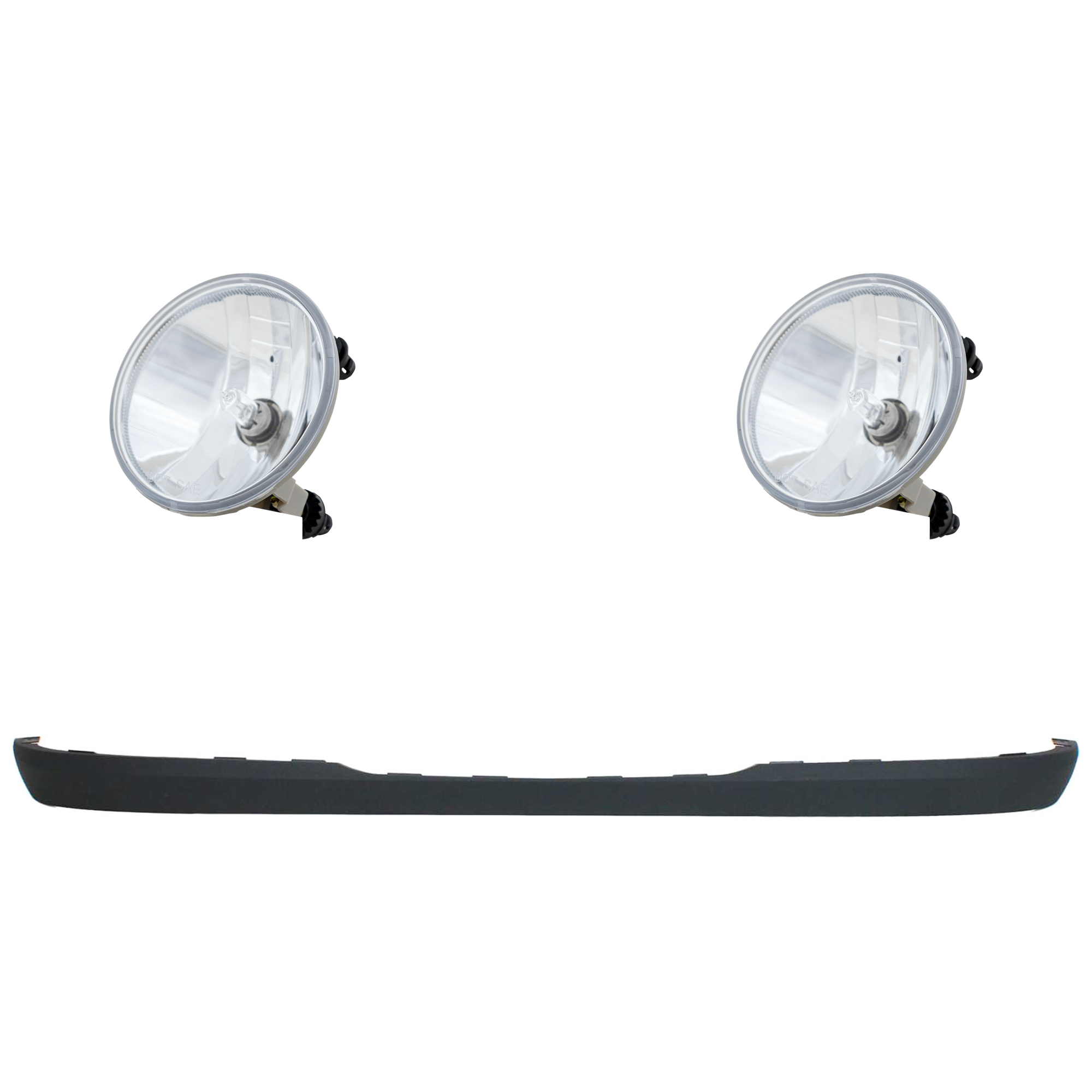 AM AVALANCHE 07-13 SUBURBAN 1500-07-14 FRONT VALANCE 3 Pc kit Plastic Primed with Fog Light SKU KIT 091523-53 Partslink GM1092208 GM2590104 OEM 15203734-15839896