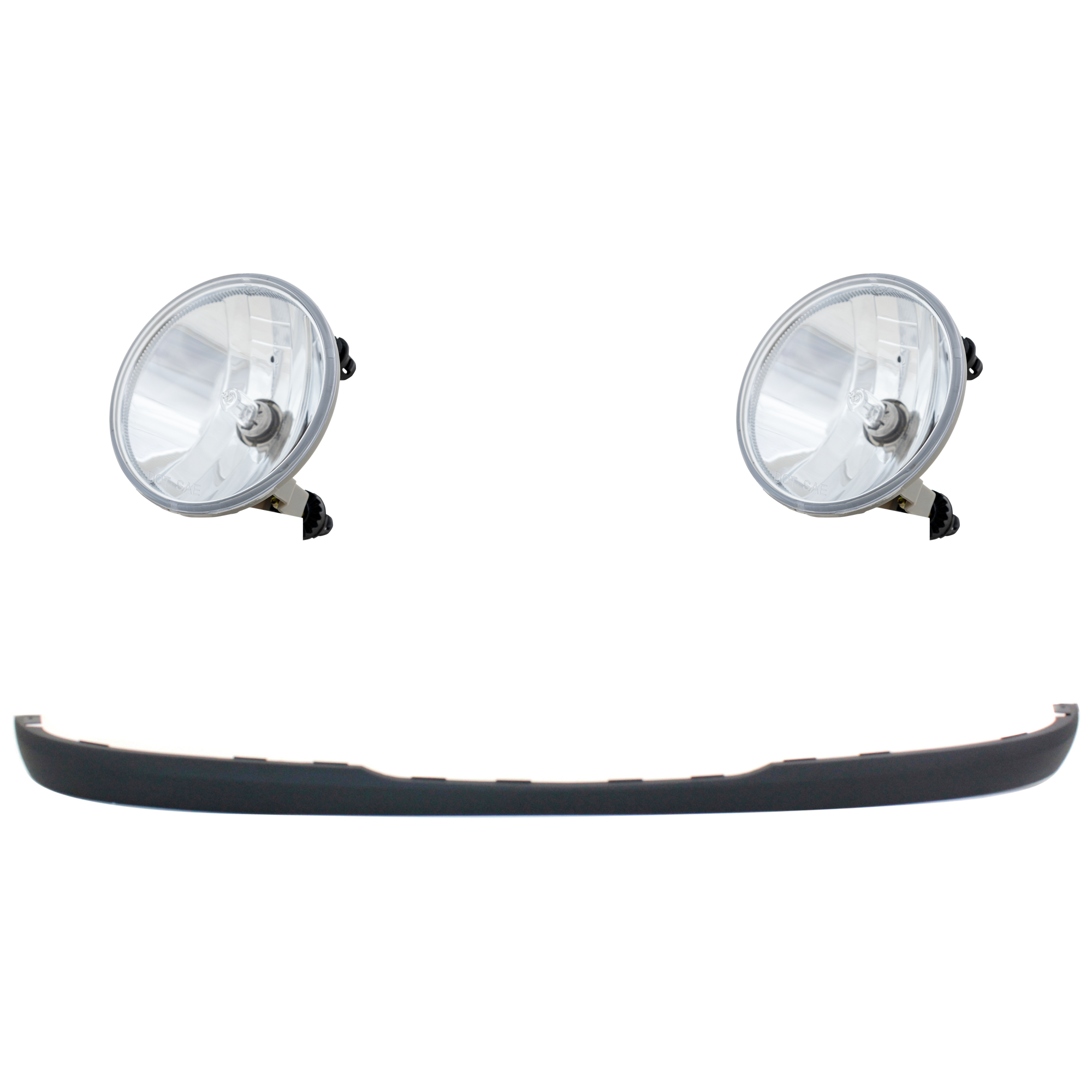 AM AVALANCHE 07-13 SUBURBAN 1500-07-14 FRONT VALANCE 3 Pc kit Plastic Primed with Fog Light CAPA SKU KIT 091523-55 Partslink GM1092208C GM2590104C OEM 15203734-15839896
