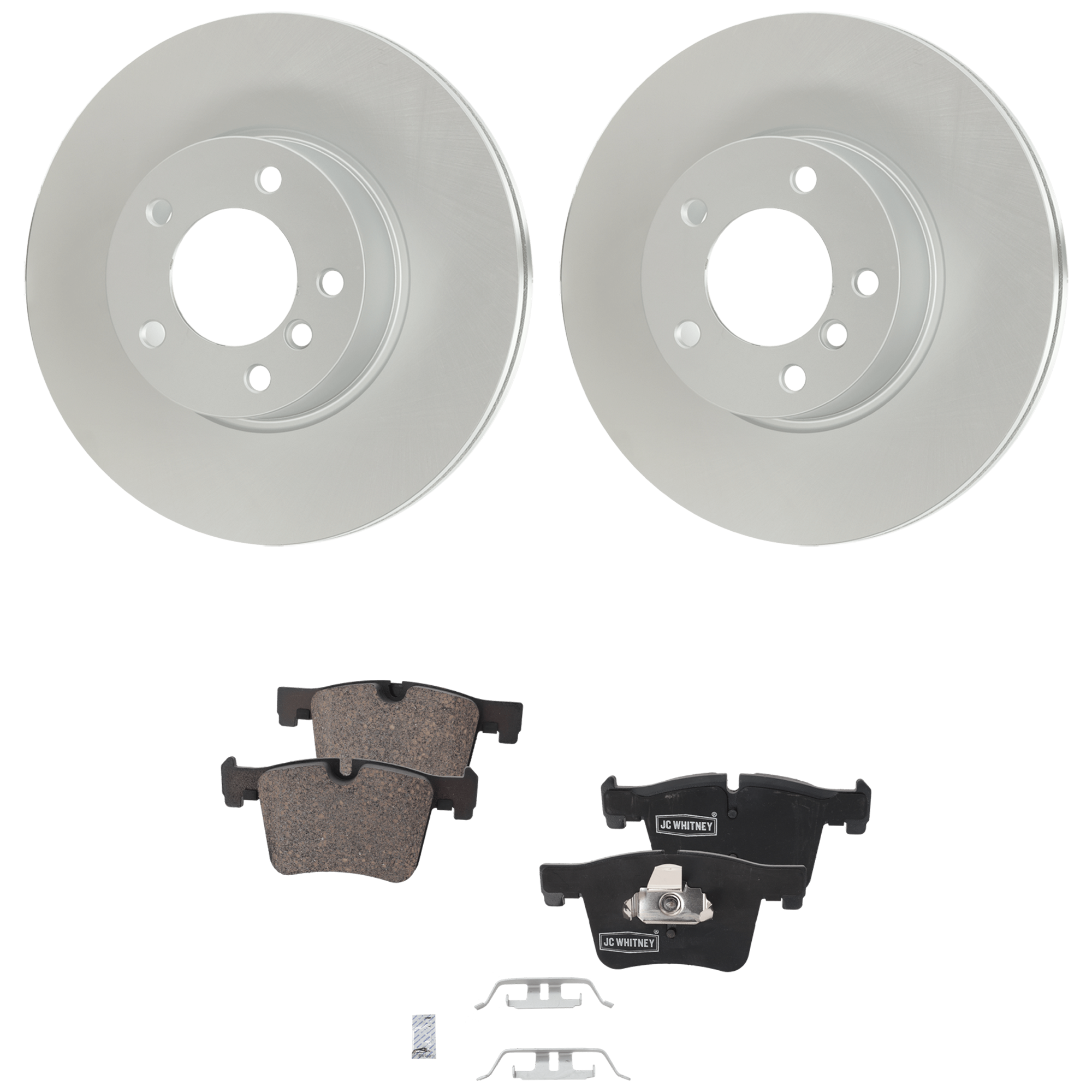 AM Brake Disc and Pad Kit SKU KIT 091625-101 OEM 34116774875 PFM 34106799801-34