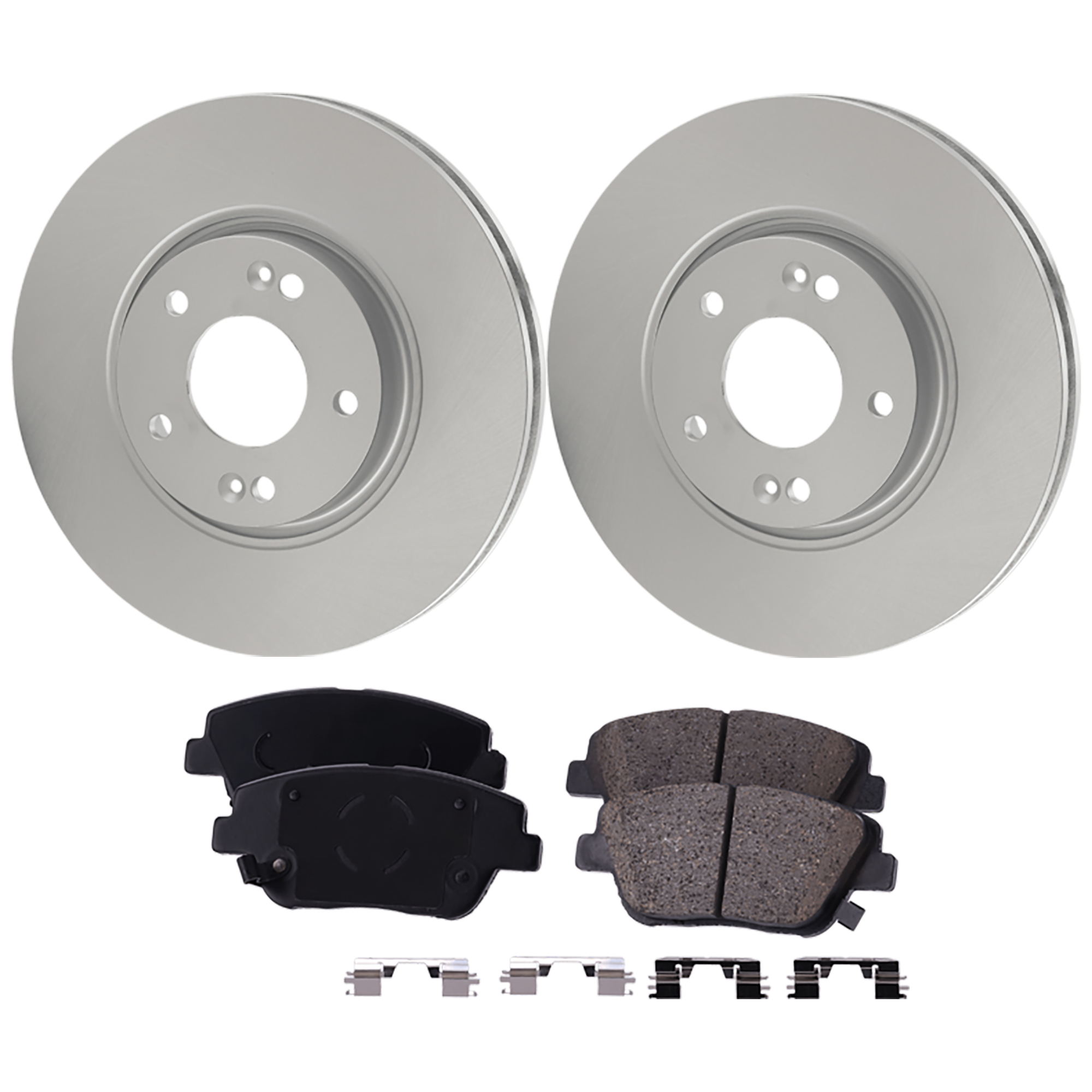AM Brake Disc and Pad Kit SKU KIT 091625-107 OEM 517123K100 PFM 581013QA10-5810