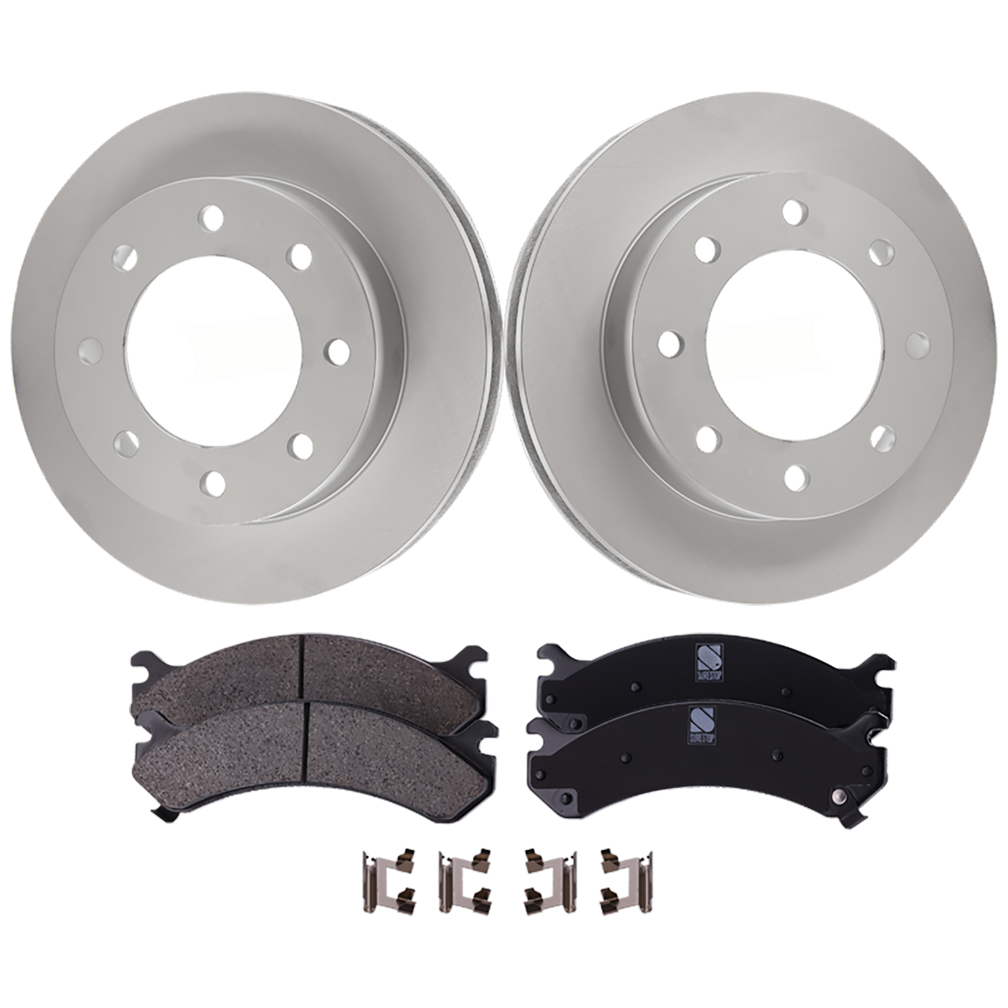 AM Brake Disc and Pad Kit SKU KIT 091625-122 OEM 18060654 PFM 18026219-18042334