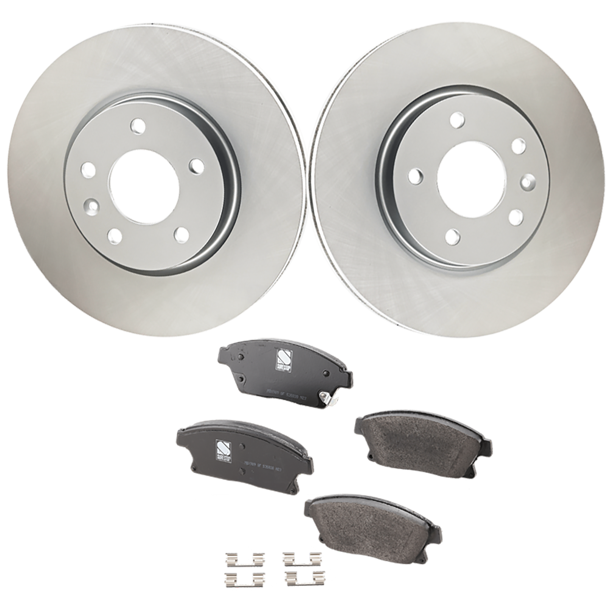 AM Brake Disc and Pad Kit SKU KIT 091625-127 OEM 13503988 PFM 13301234-13412809