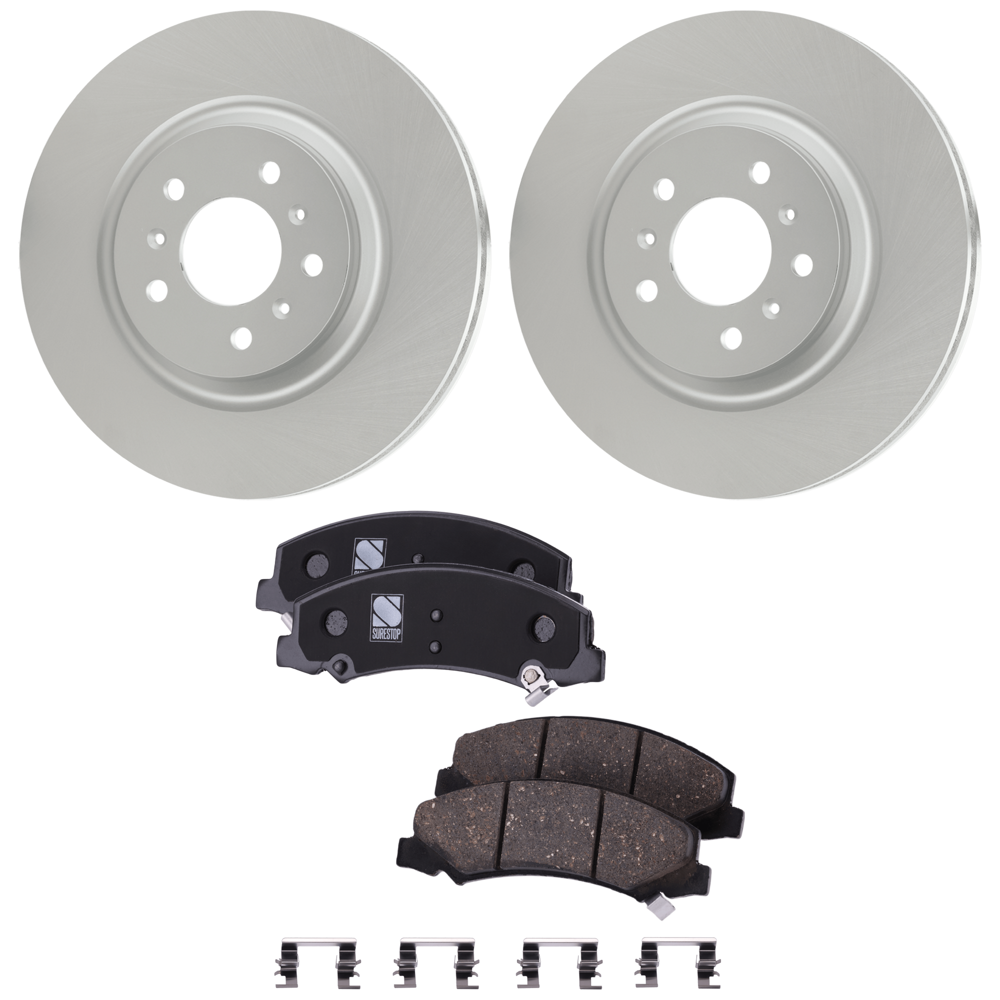 AM Brake Disc and Pad Kit SKU KIT 091625-130 OEM 15793340 PFM 15270292-15812610