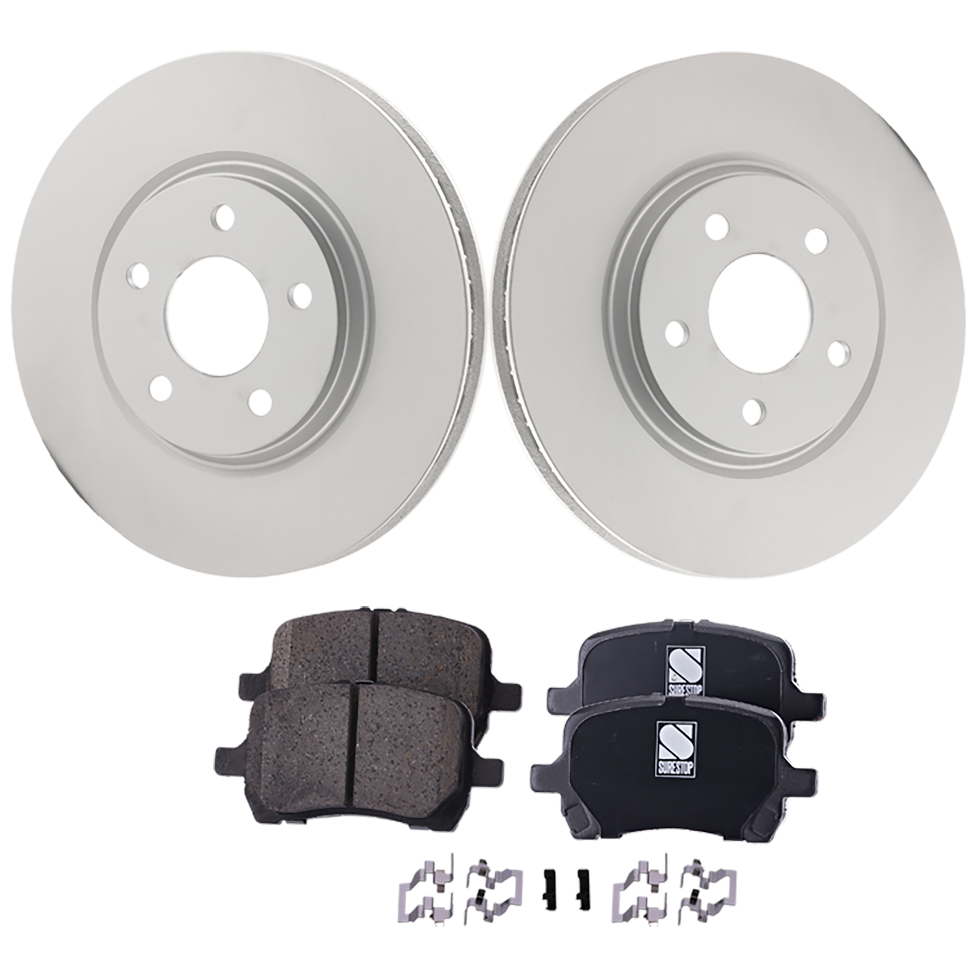 AM Brake Disc and Pad Kit SKU KIT 091625-134 OEM 15856665 PFM 15243704-15808204