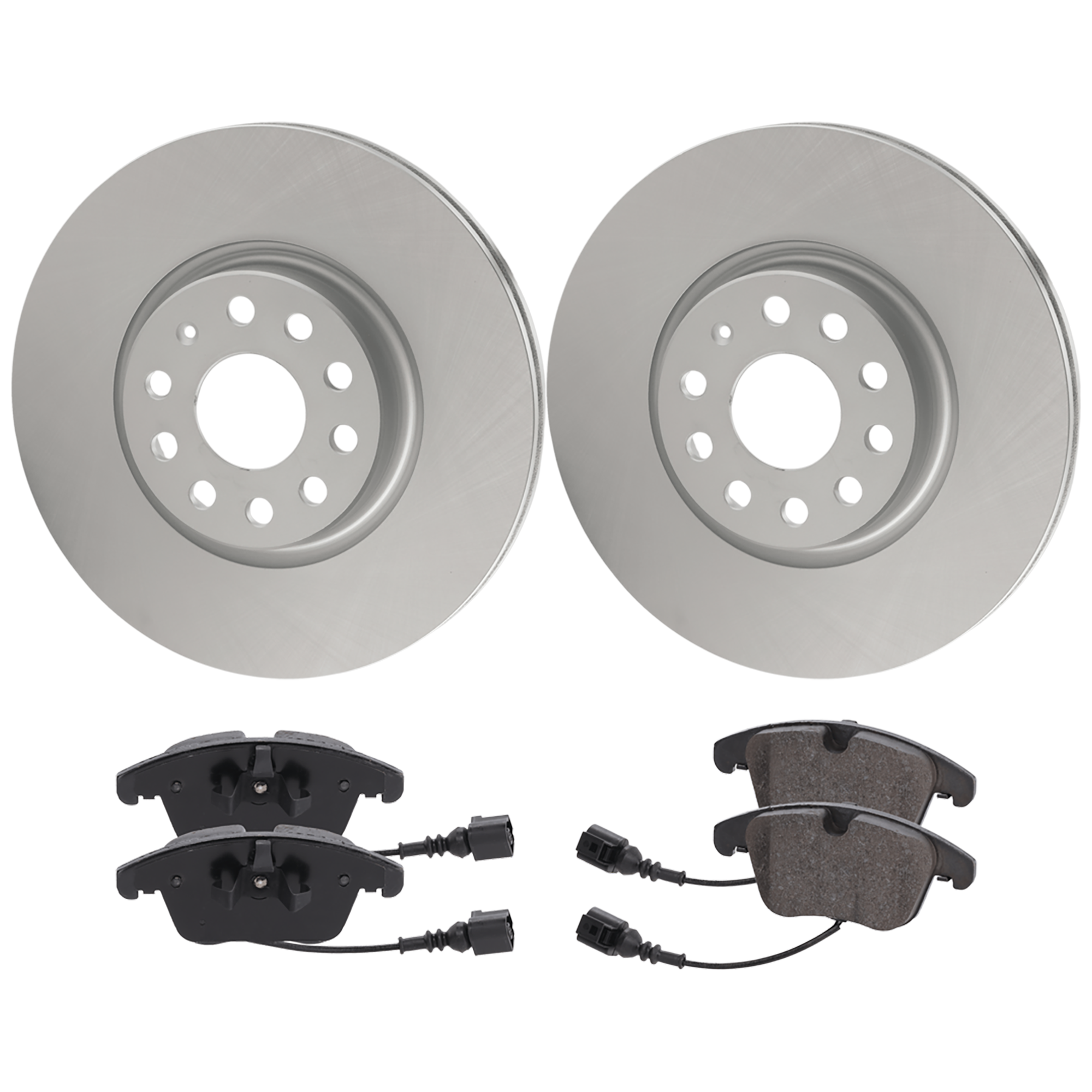 AM Brake Disc and Pad Kit SKU KIT 091625-13 OEM 1K0615301AA PFM 5N0698151-5N06