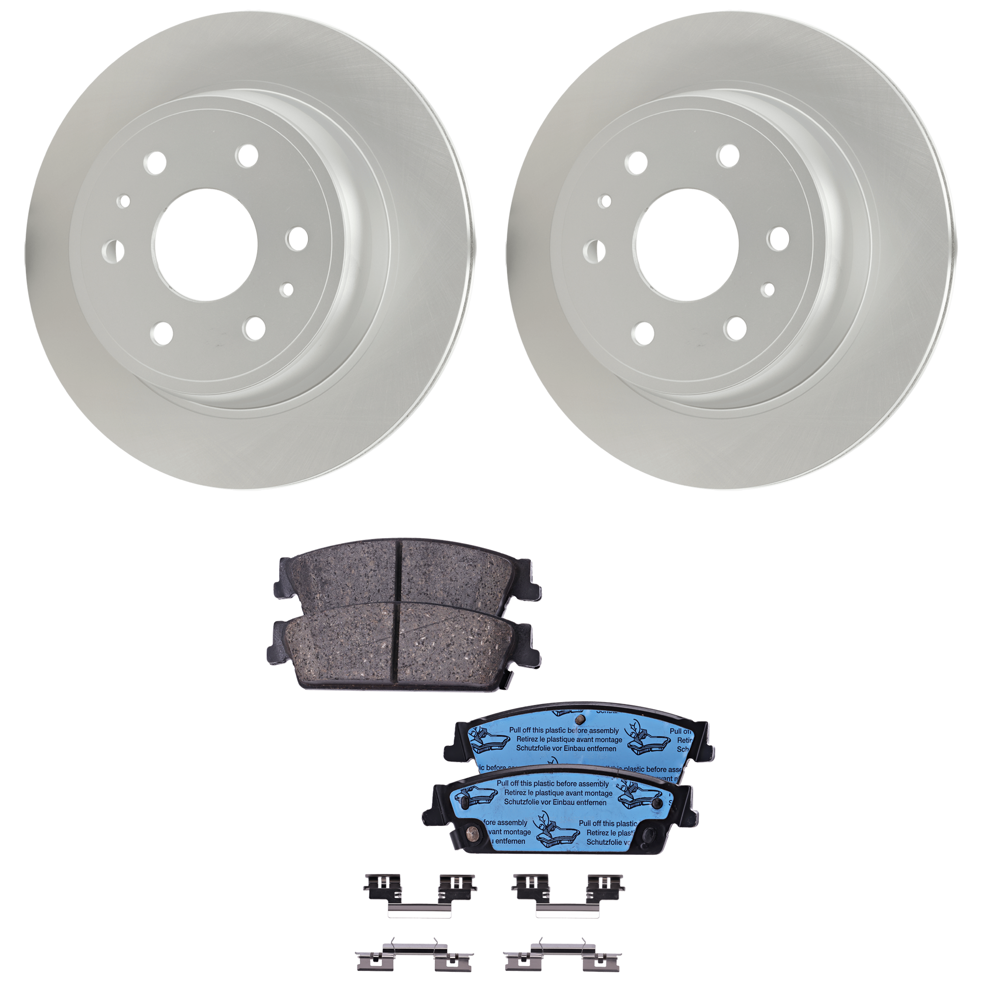 AM Brake Disc and Pad Kit SKU KIT 091625-151 OEM 22775300 PFM 15792633-15945636