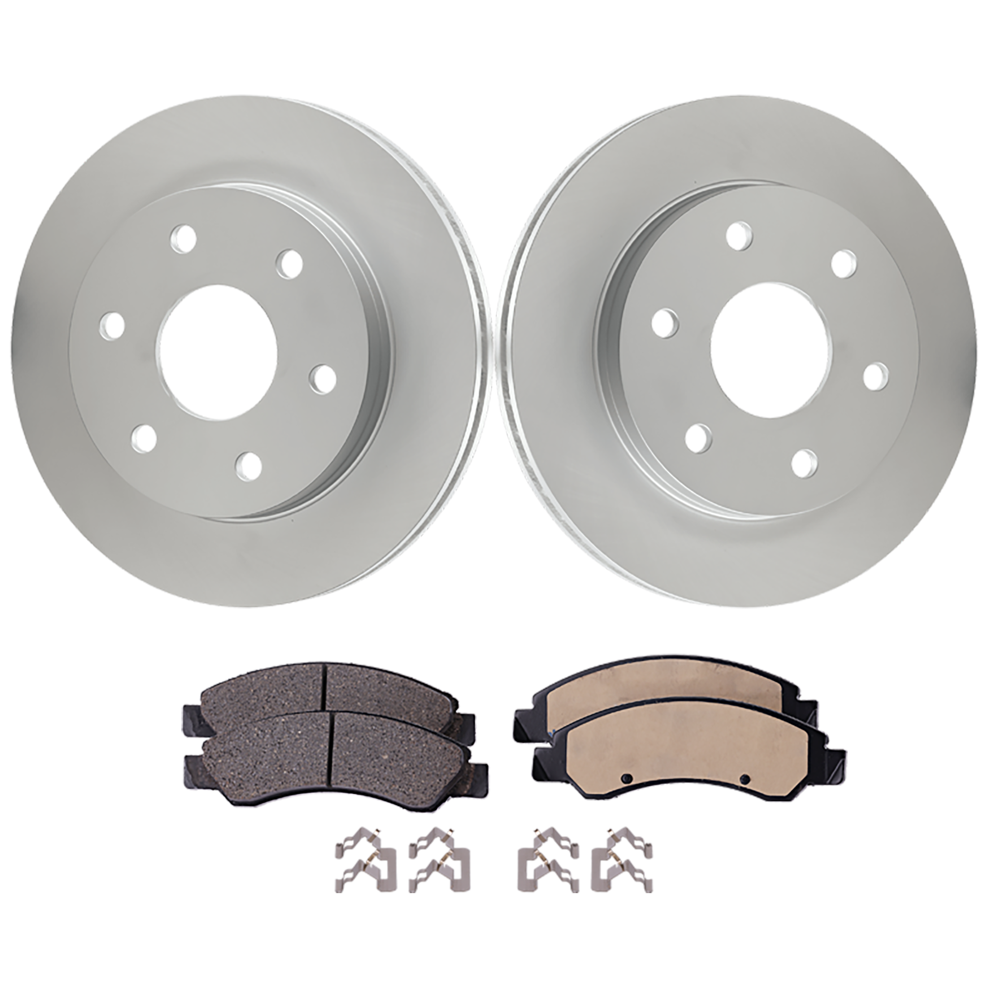AM Brake Disc and Pad Kit SKU KIT 091625-155 OEM 18060214 PFM 15863489-25852957