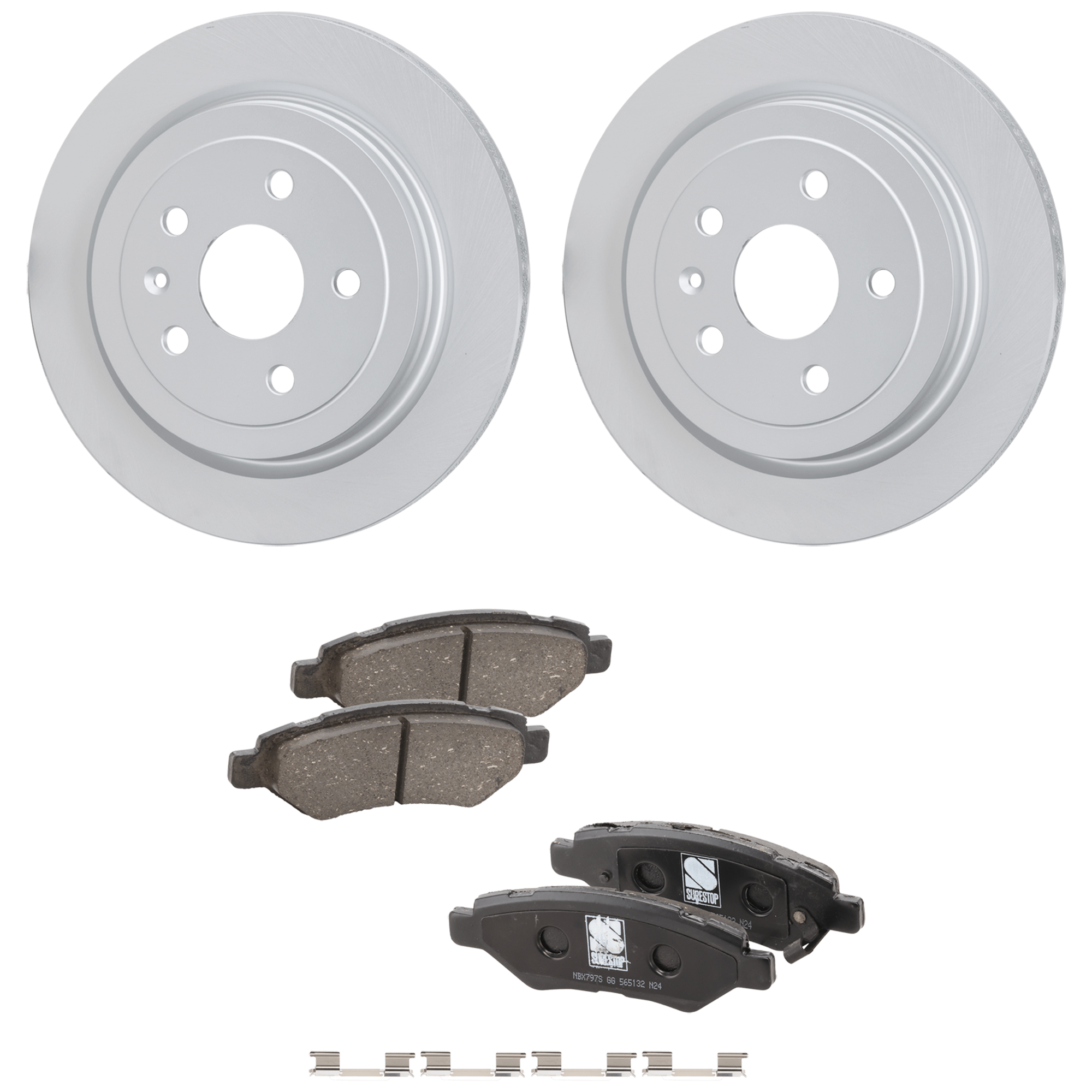 AM Brake Disc and Pad Kit SKU KIT 091625-168 OEM 13501315 PFM 20876917-20916095