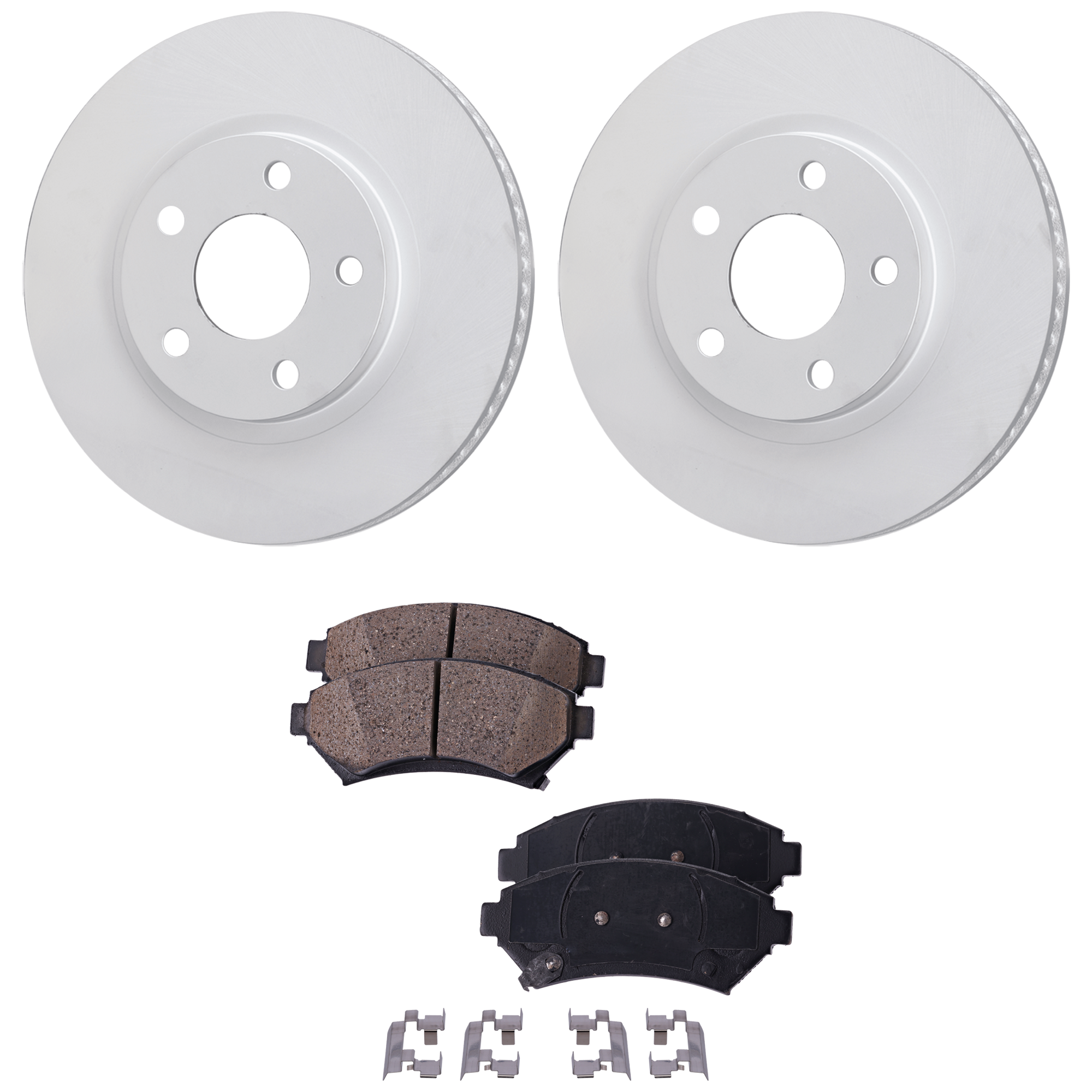 AM Brake Disc and Pad Kit SKU KIT 091625-171 OEM 18021015 PFM 18024961-18024962