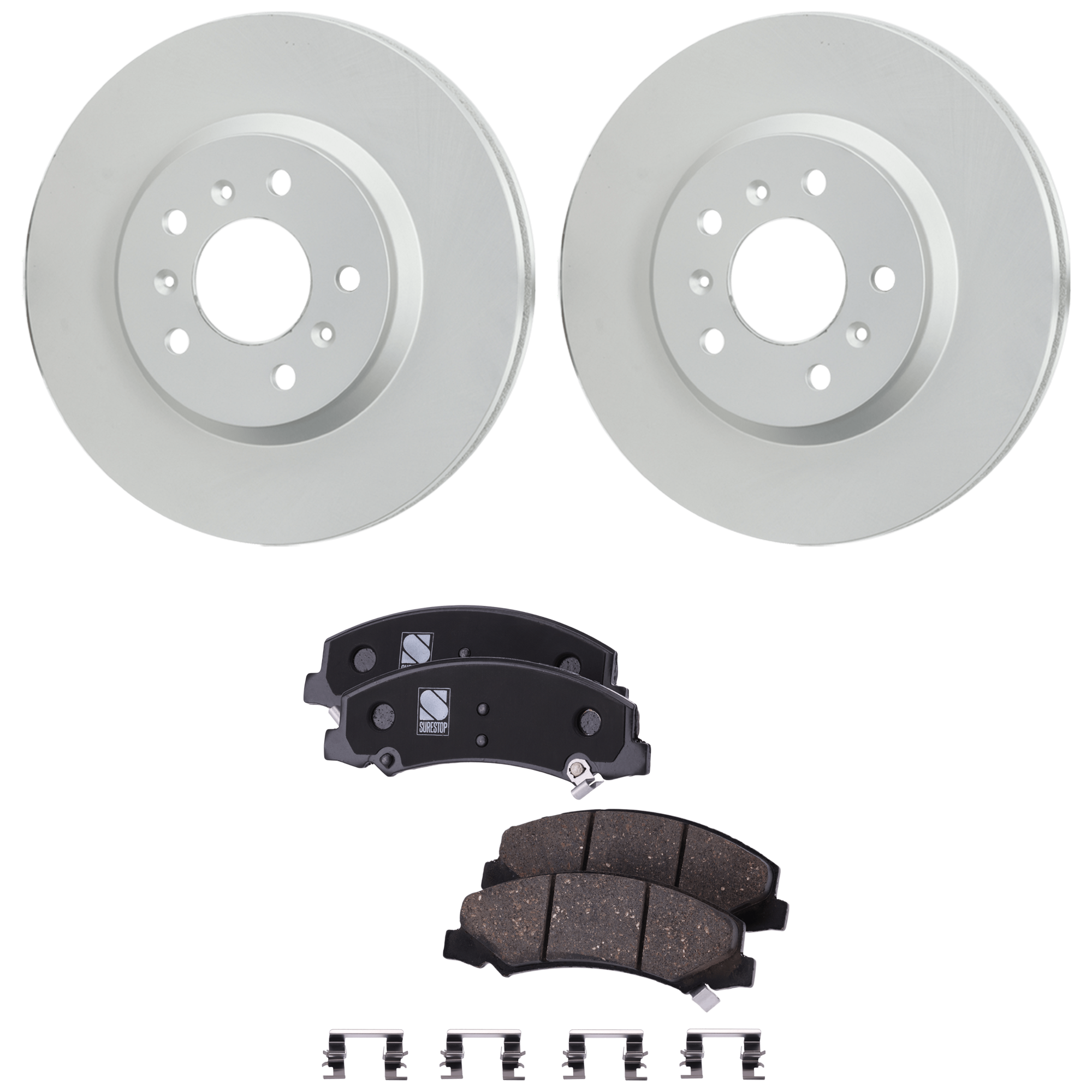 AM Brake Disc and Pad Kit SKU KIT 091625-176 OEM 15251335 PFM 15270292-15812610