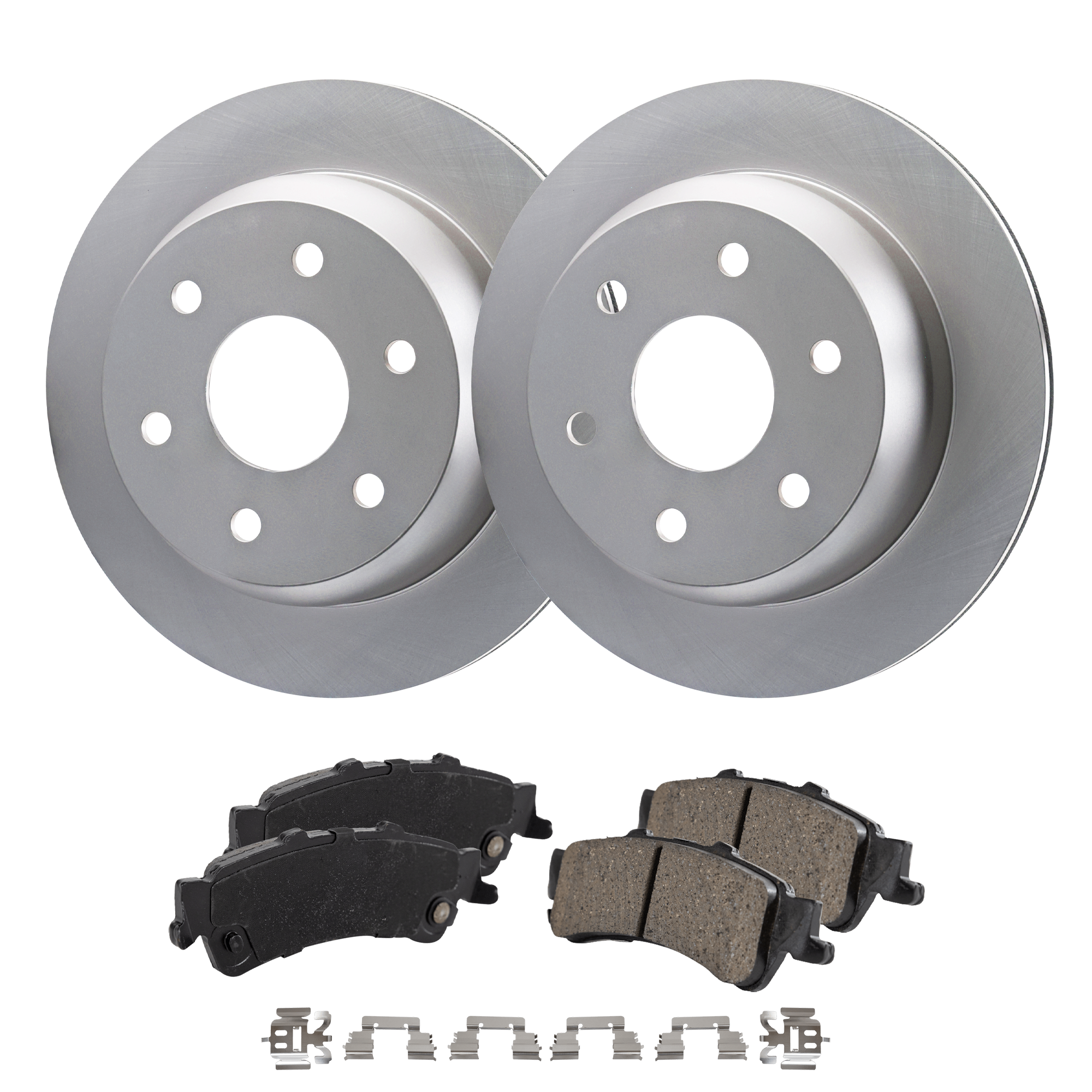 AM Brake Disc and Pad Kit SKU KIT 091625-180 OEM 15712800 PFM 18026447-18043346