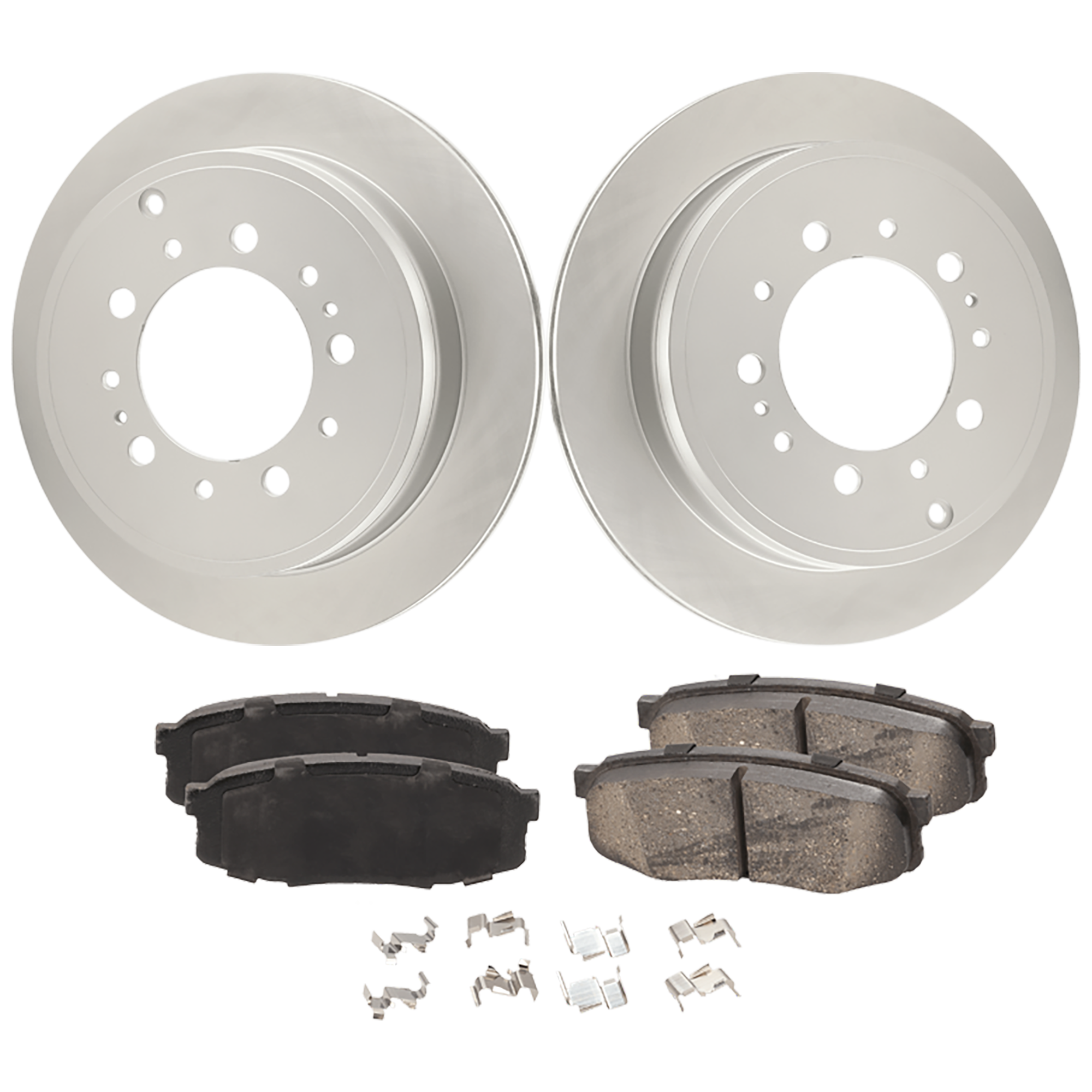 AM Brake Disc and Pad Kit SKU KIT 091625-230 OEM 424310C010 PFM 0446602340-0446