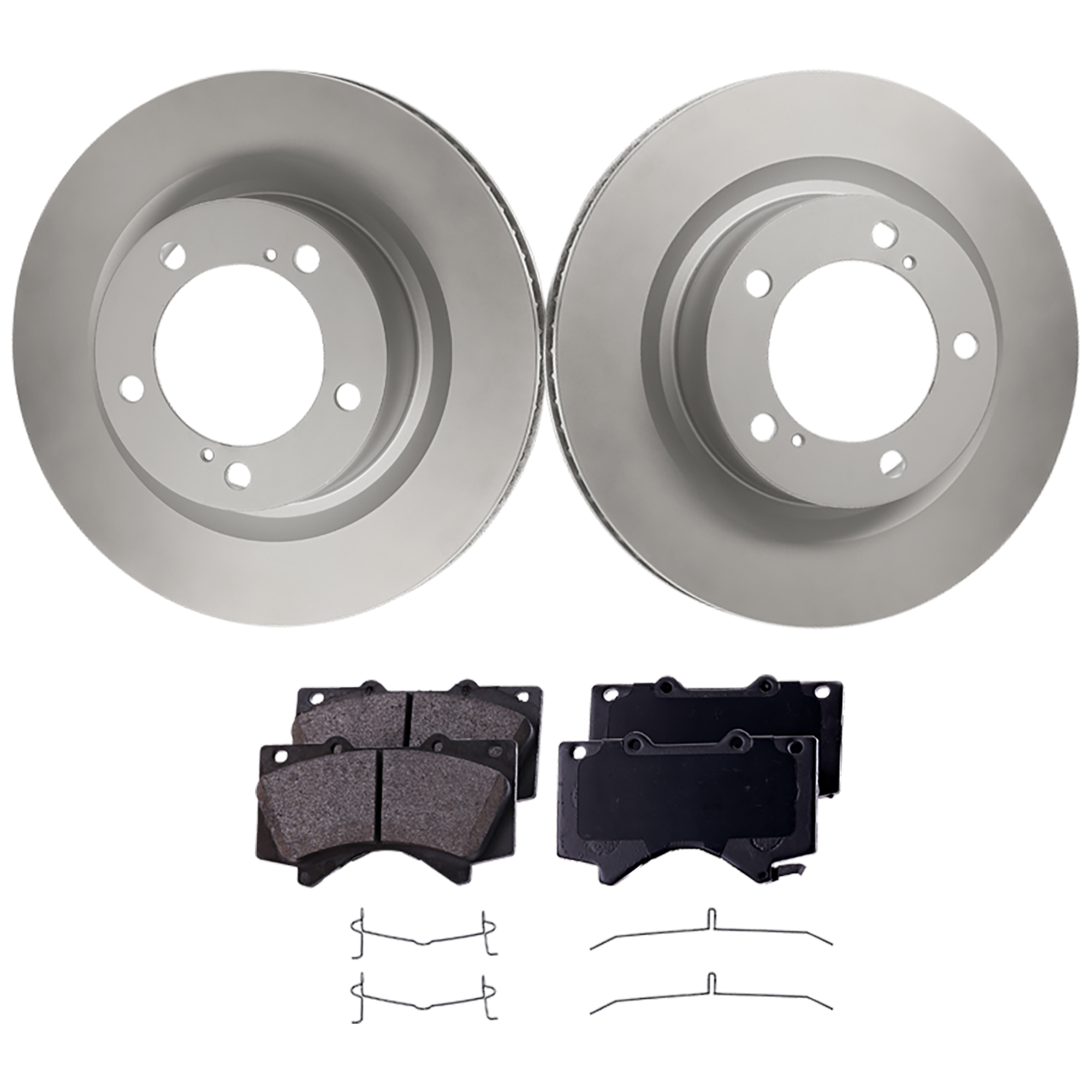 AM Brake Disc and Pad Kit SKU KIT 091625-231 OEM 435120C020 PFM 0446502440-0446