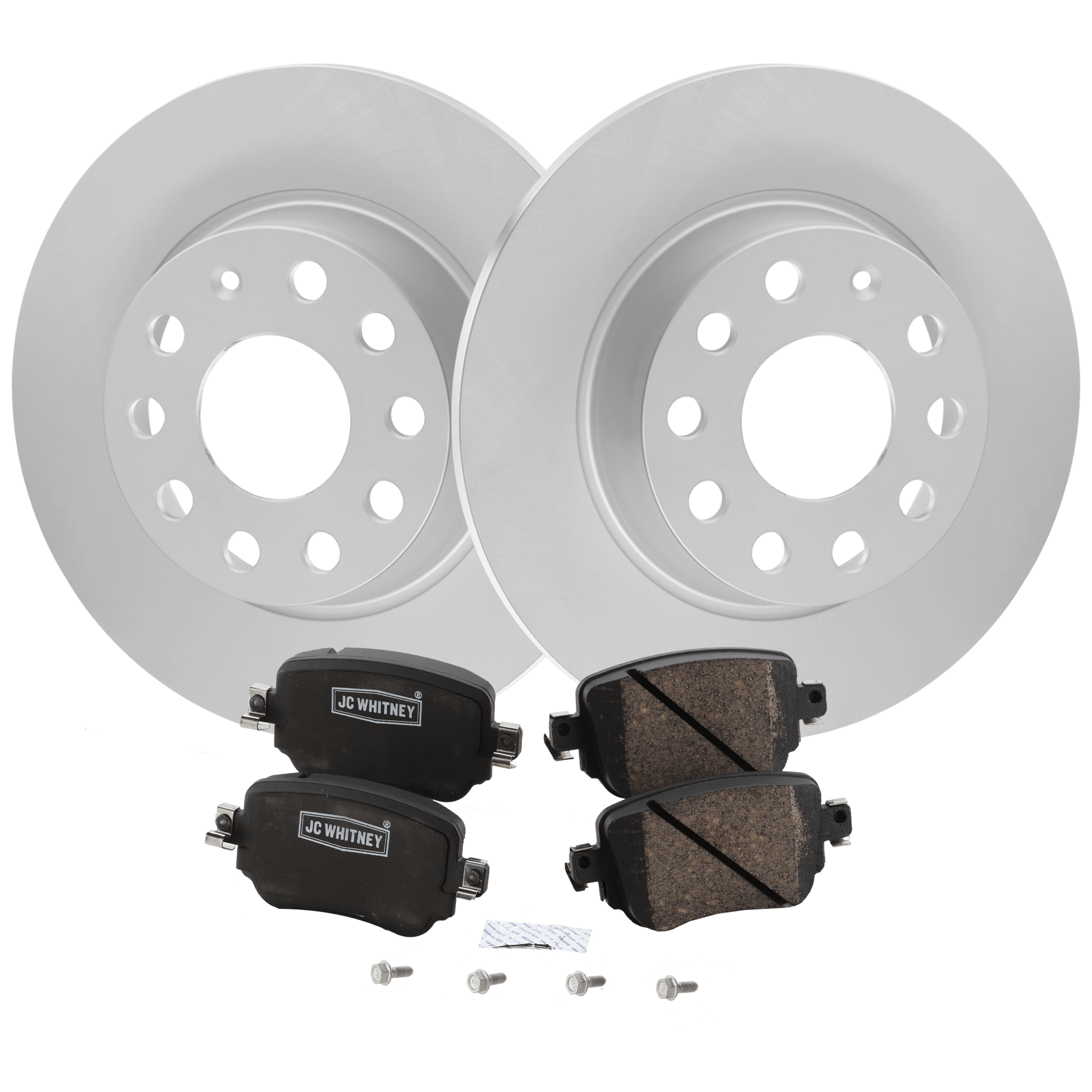 AM Brake Disc and Pad Kit SKU KIT 091625-237 OEM 1K0615601AA PFM 5Q0698451B 7N0