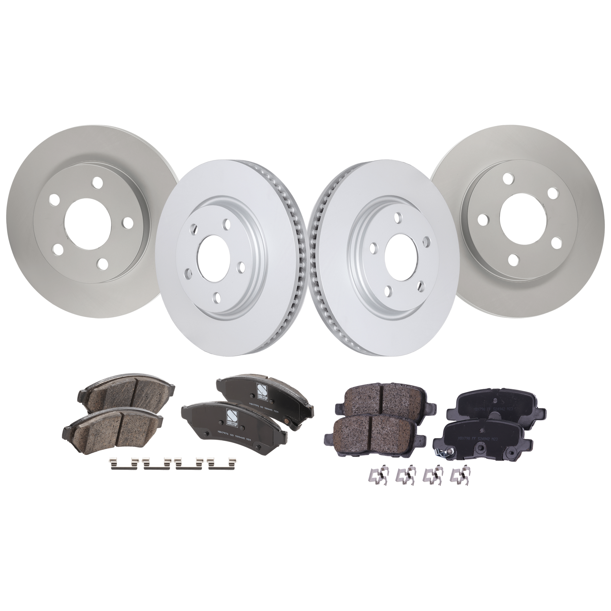 AM Brake Disc and Pad Kit SKU KIT 091625-249 OEM 18048699 PFM 88964169 PFM 1804