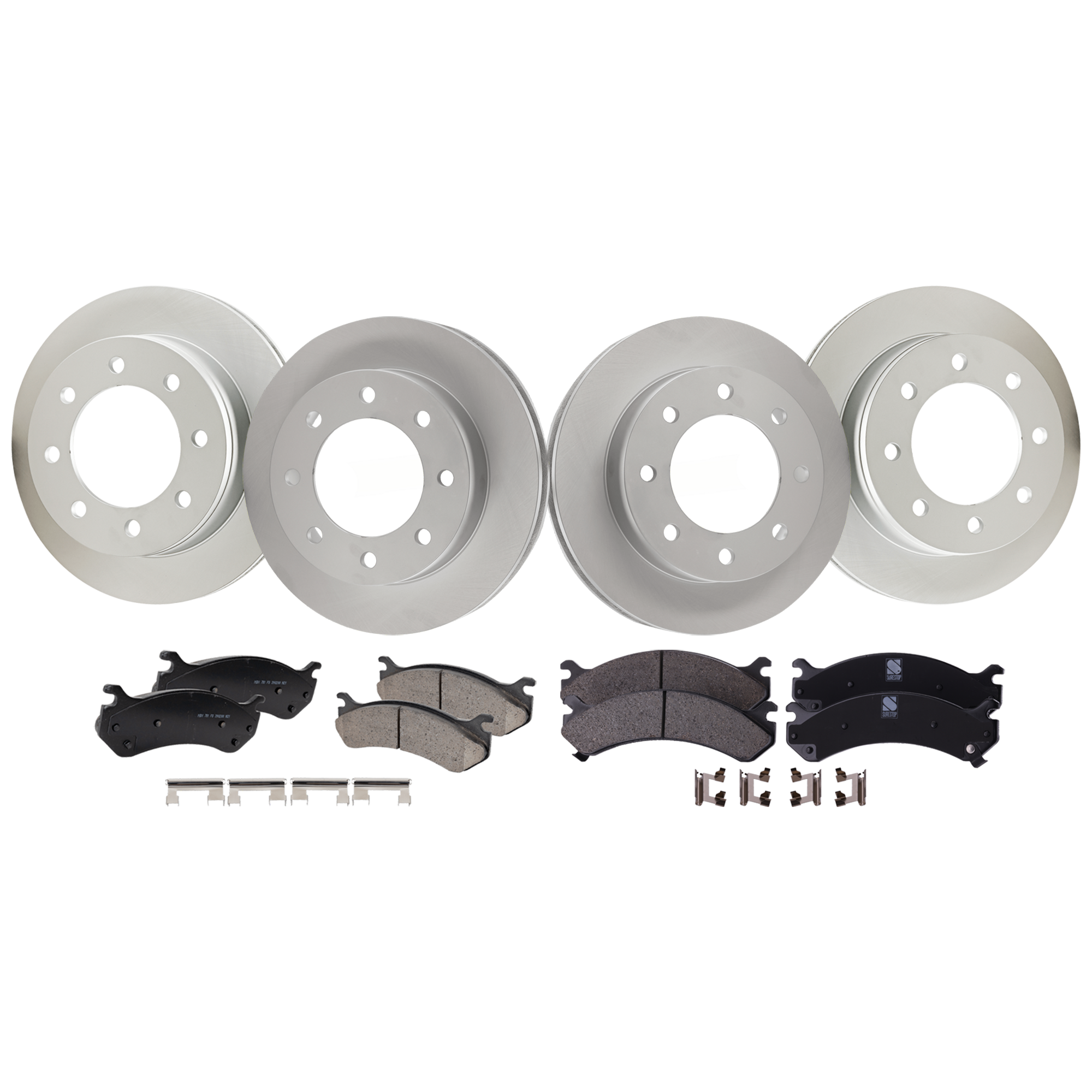 AM Brake Disc and Pad Kit SKU KIT 091625-256 OEM 18060654 PFM 15712803 PFM 1802