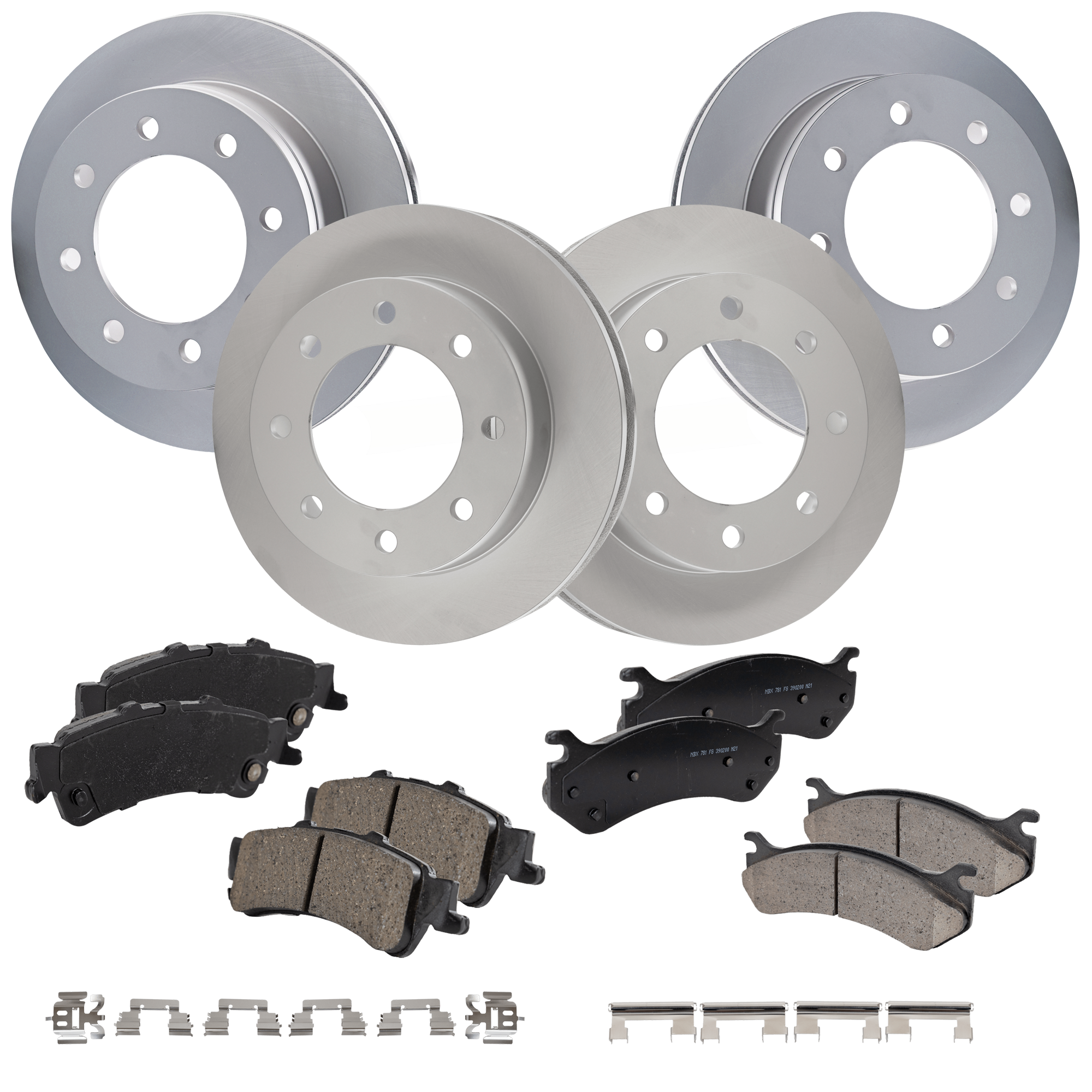 AM Brake Disc and Pad Kit SKU KIT 091625-258 OEM 18060654 PFM 15712803 PFM 1588