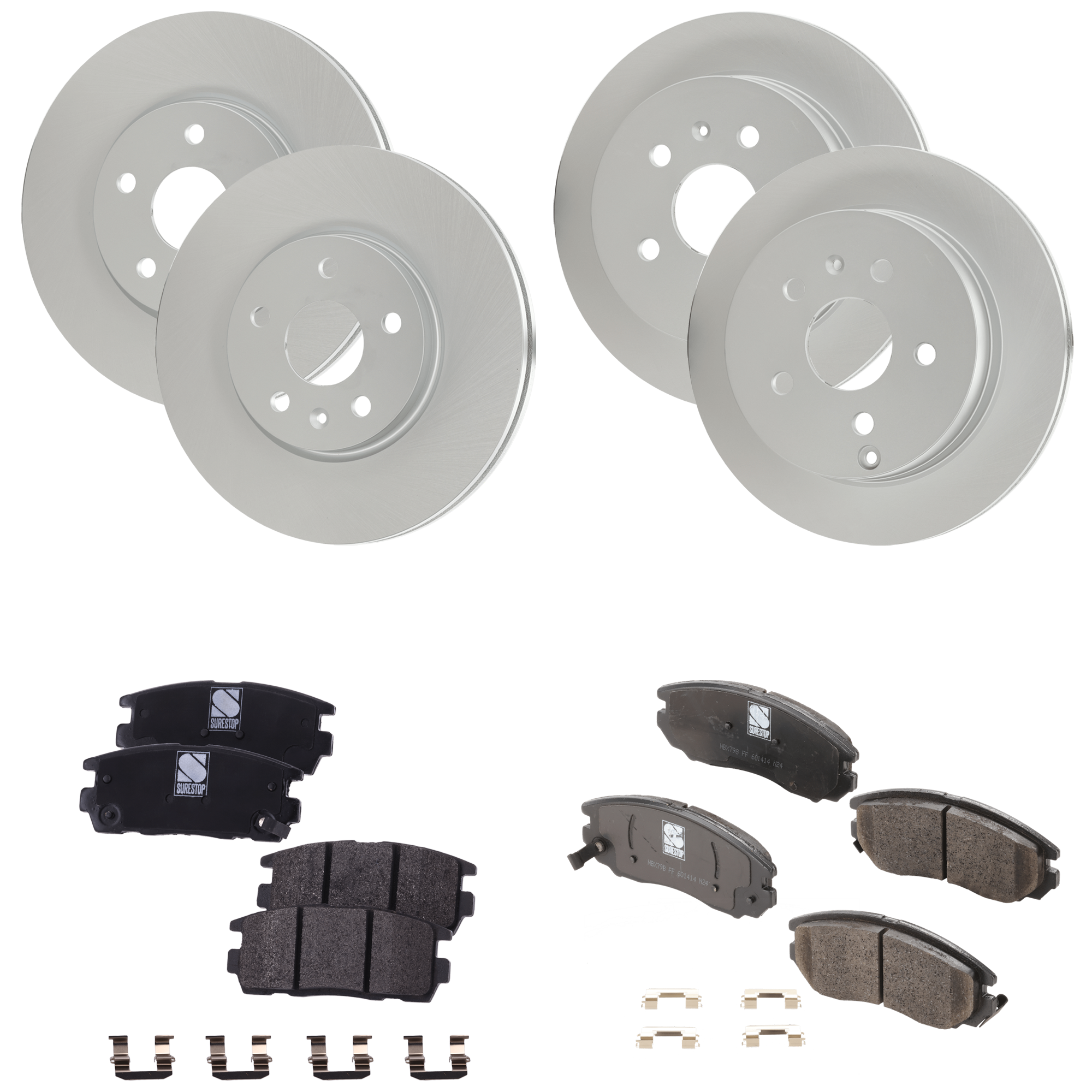 AM Brake Disc and Pad Kit SKU KIT 091625-277 OEM 20792027 PFM 13501320 PFM 1323