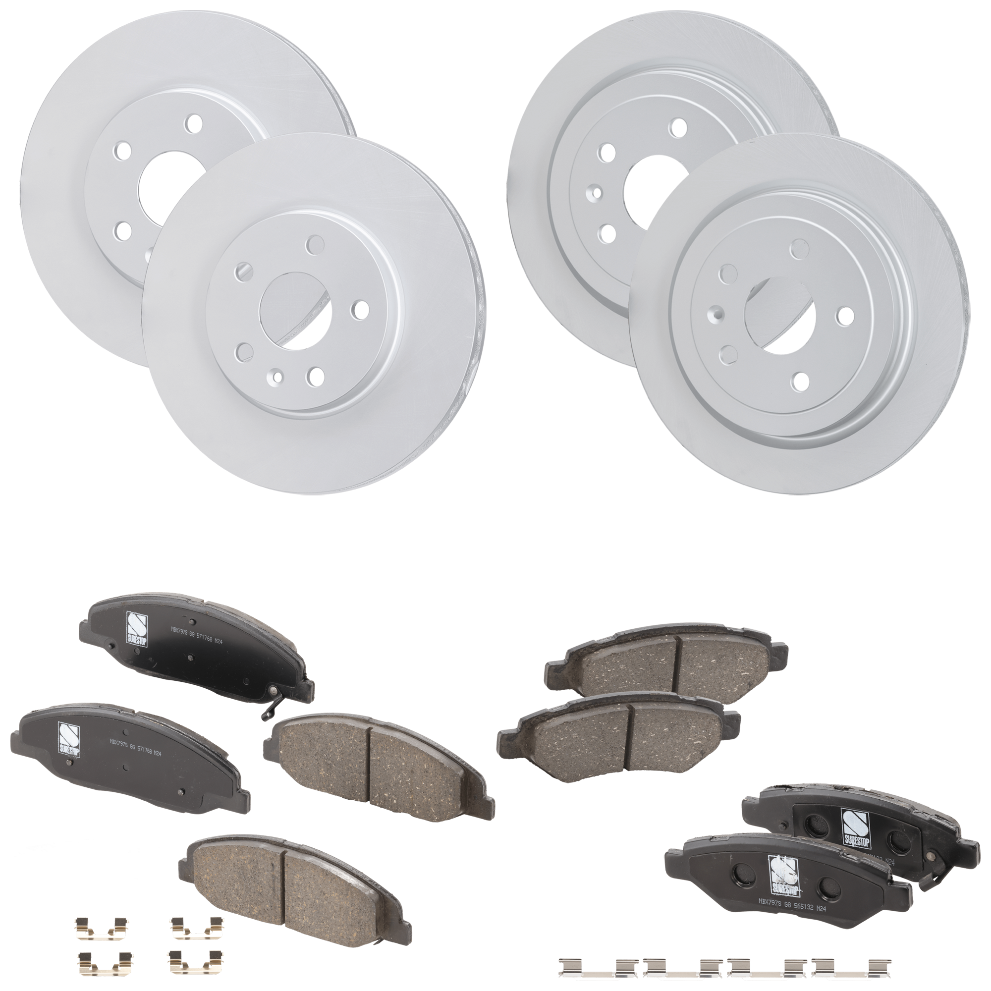 AM Brake Disc and Pad Kit SKU KIT 091625-285 OEM 13501315 PFM 20808620 PFM 2087