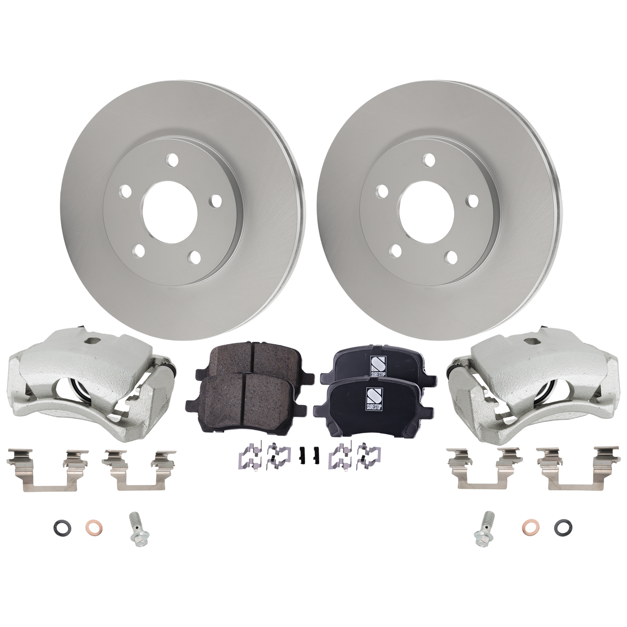 AM Brake Disc and Pad Kit SKU KIT 091625-335 OEM 22728988 PFM 15243704-15808204