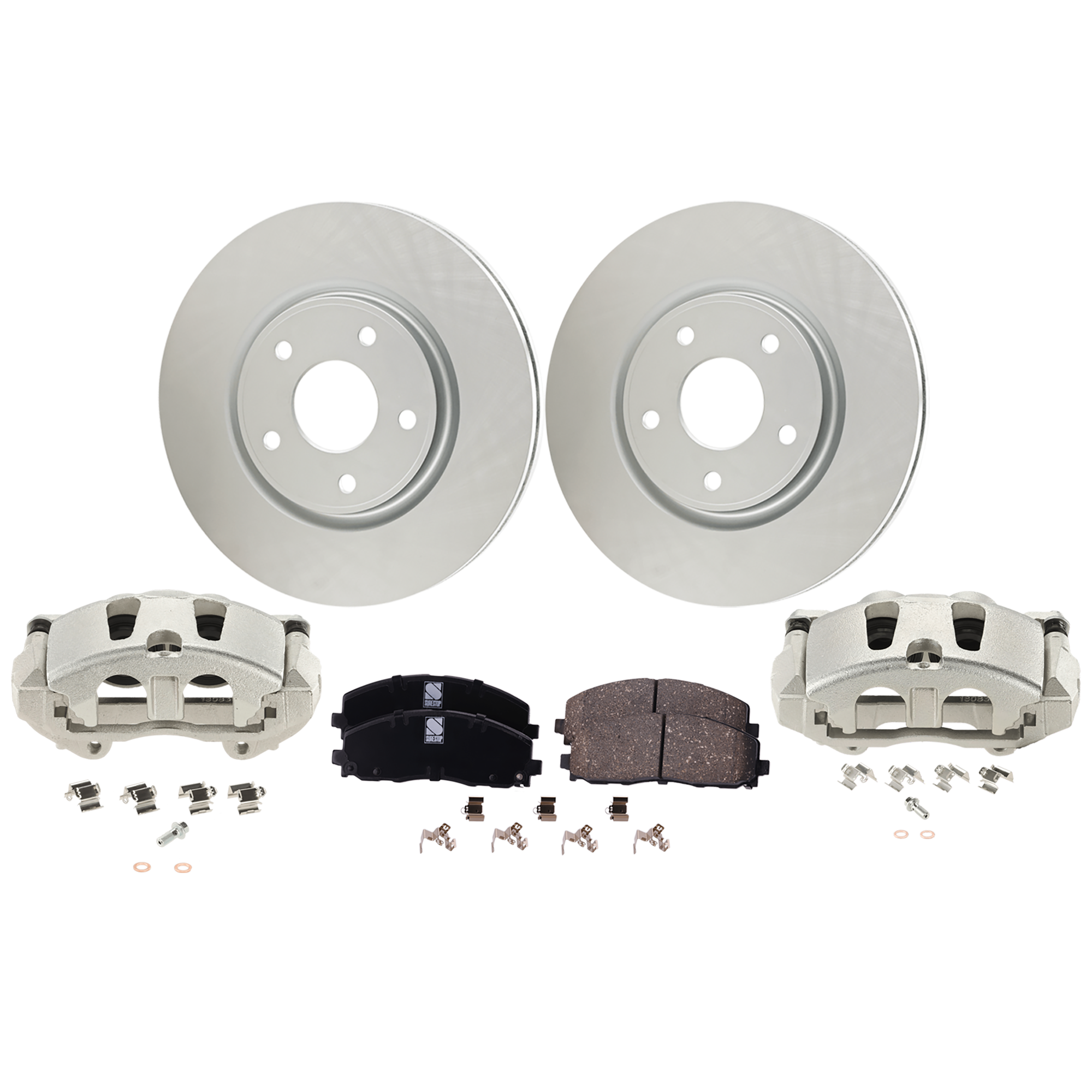 AM Brake Disc and Pad Kit SKU KIT 091625-336 OEM 4779712AA PFM 68144163AA 68144
