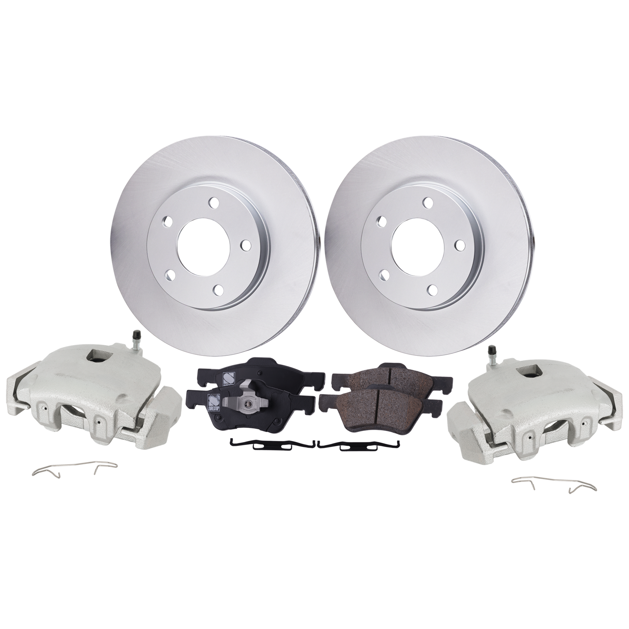 AM Brake Disc and Pad Kit SKU KIT 091625-345 OEM E1123325X PFM 3L8Z2001HB 5L8Z2