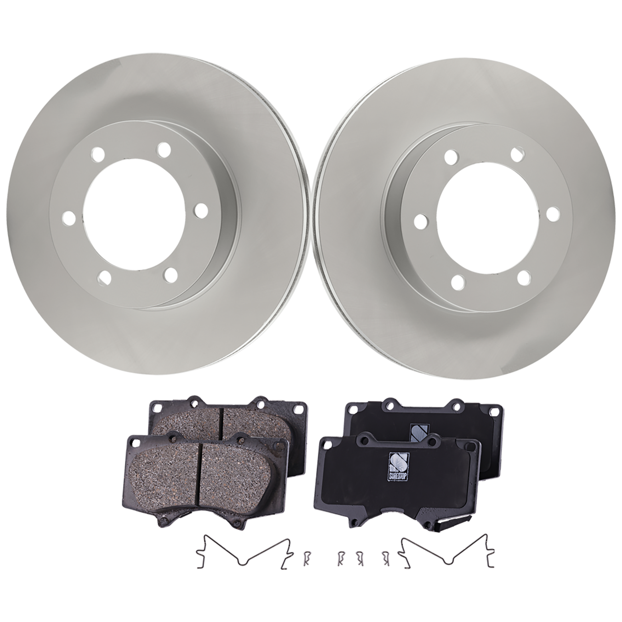 AM Brake Disc and Pad Kit SKU KIT 091625-36 OEM 435120C011 PFM 0446504070-0446