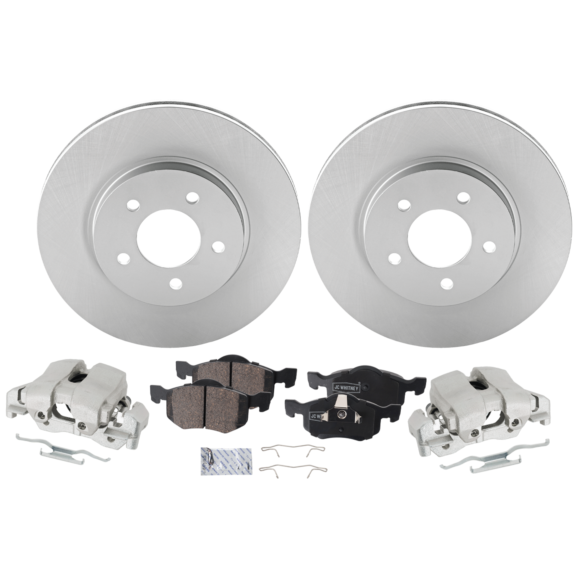 AM Brake Disc and Pad Kit SKU KIT 091625-370 OEM 5L8Z1125AA PFM 1U2Z2V001BA 4L8