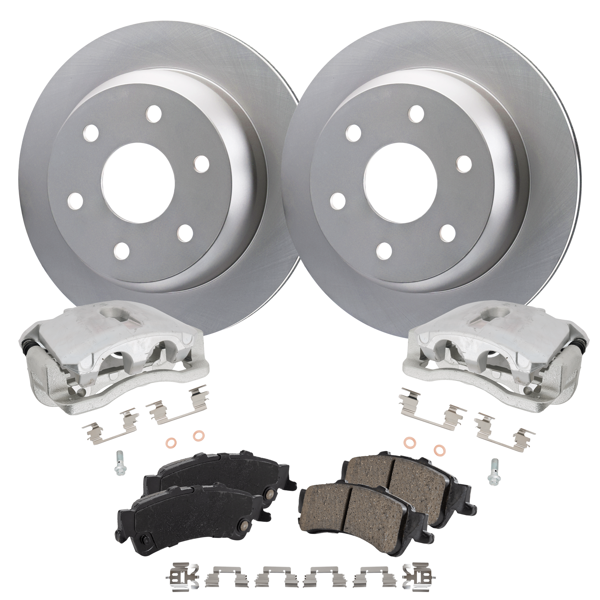 AM Brake Disc and Pad Kit SKU KIT 091625-384 OEM 15712800 PFM 18026447-18043346
