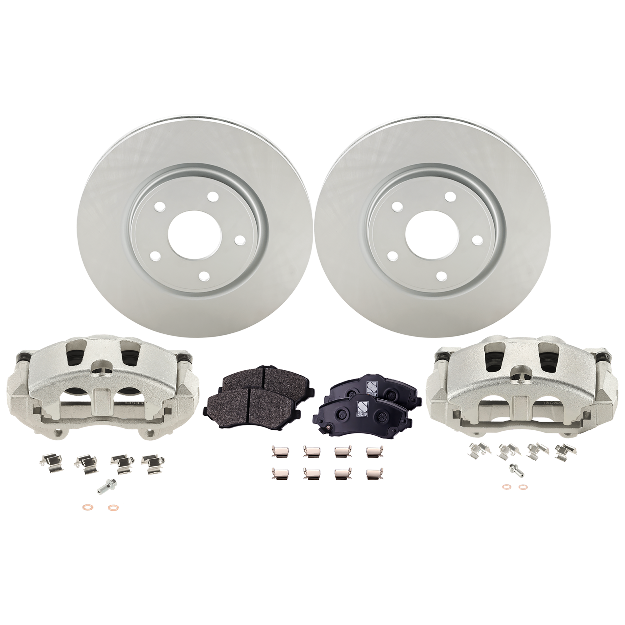 AM Brake Disc and Pad Kit SKU KIT 091625-387 OEM 4779712AA PFM 68003701AA 68029