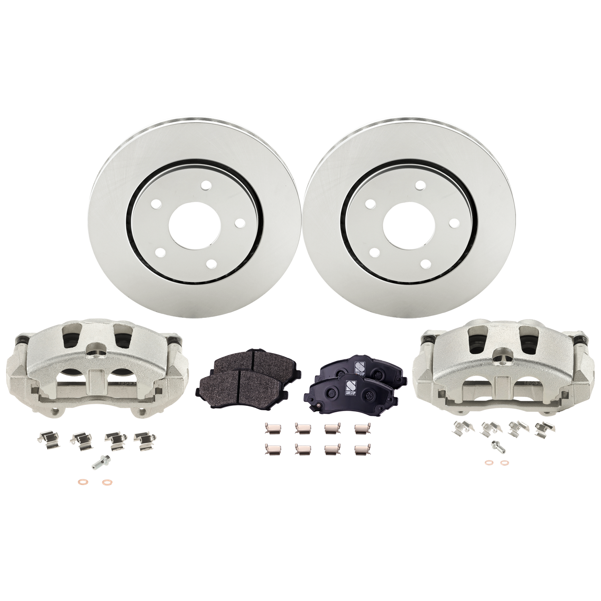 AM Brake Disc and Pad Kit SKU KIT 091625-388 OEM 4721995AB PFM 68003701AA 68029