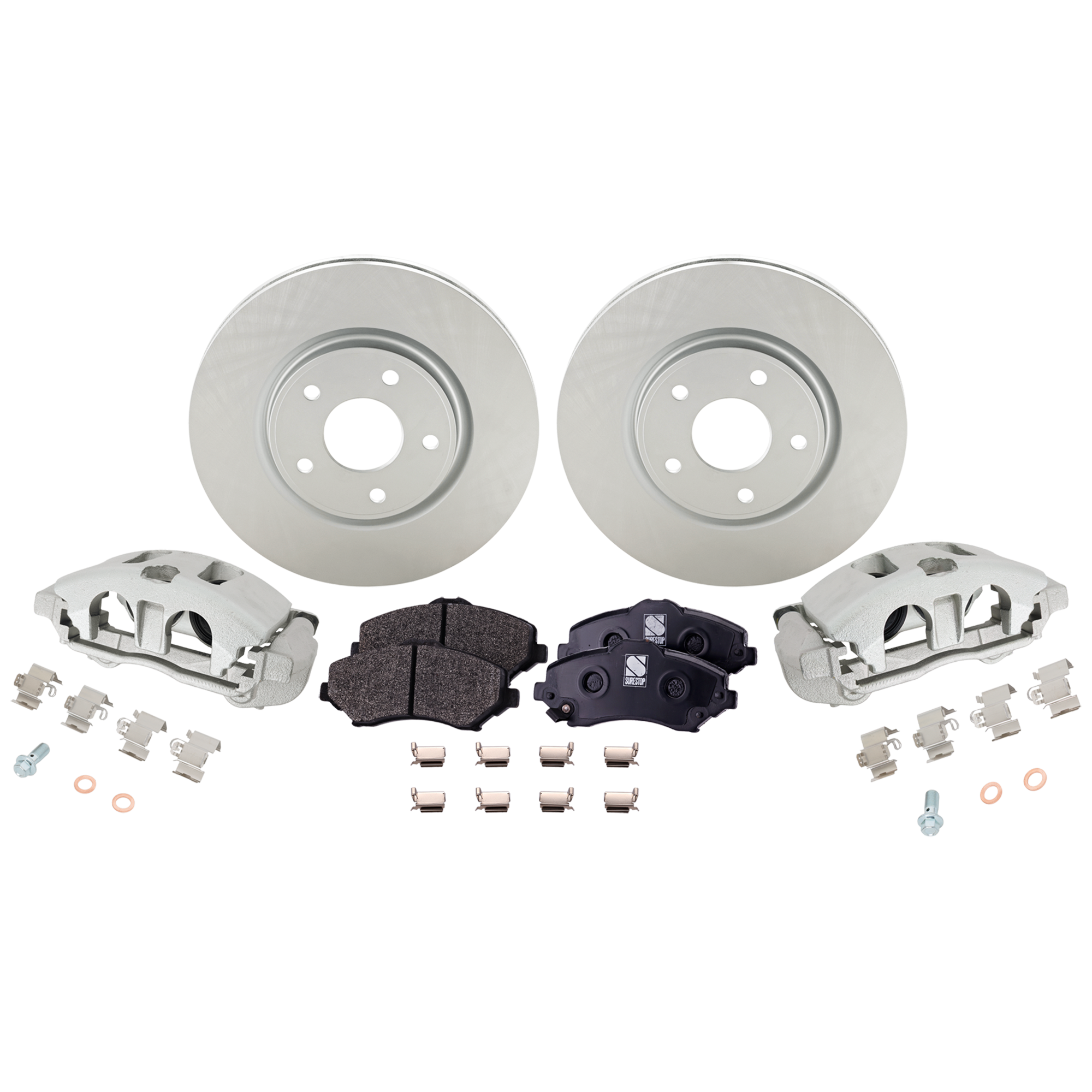 AM Brake Disc and Pad Kit SKU KIT 091625-390 OEM 4779712AA PFM 68003701AA 68029