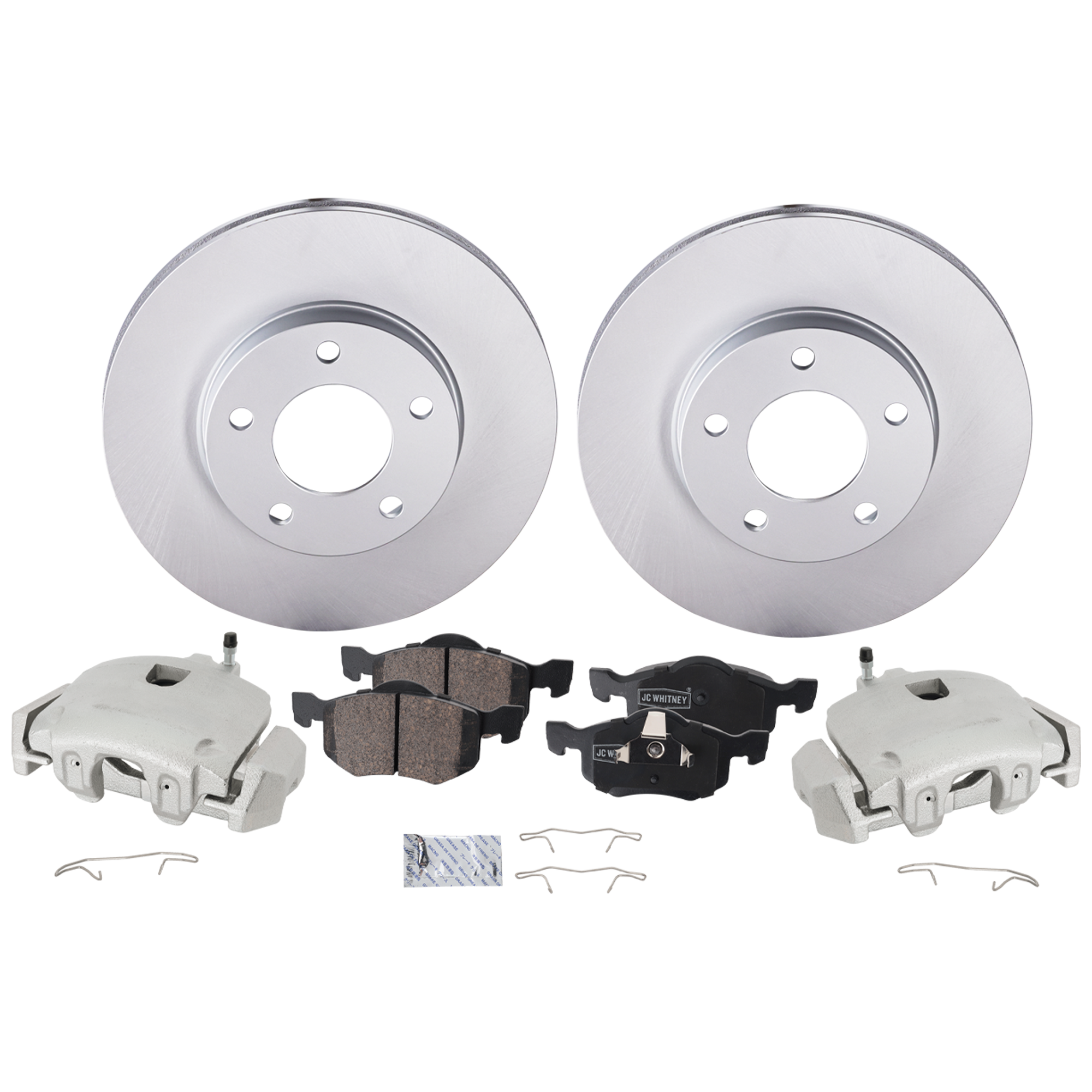AM Brake Disc and Pad Kit SKU KIT 091625-420 OEM E1123325X PFM 1U2Z2V001BA 4L8Z