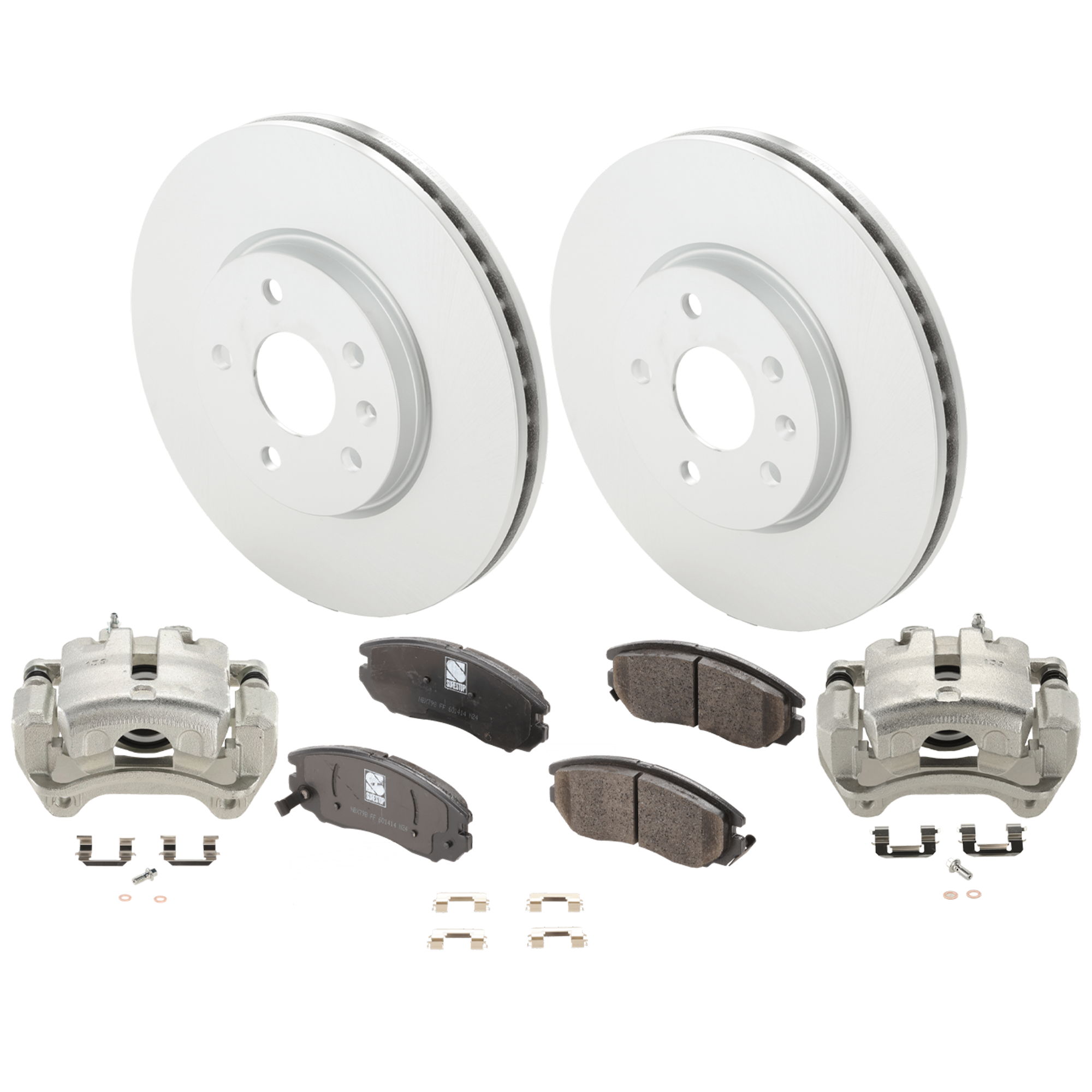 AM Brake Disc and Pad Kit SKU KIT 091625-431 OEM 13501320 PFM 13237750-13237753